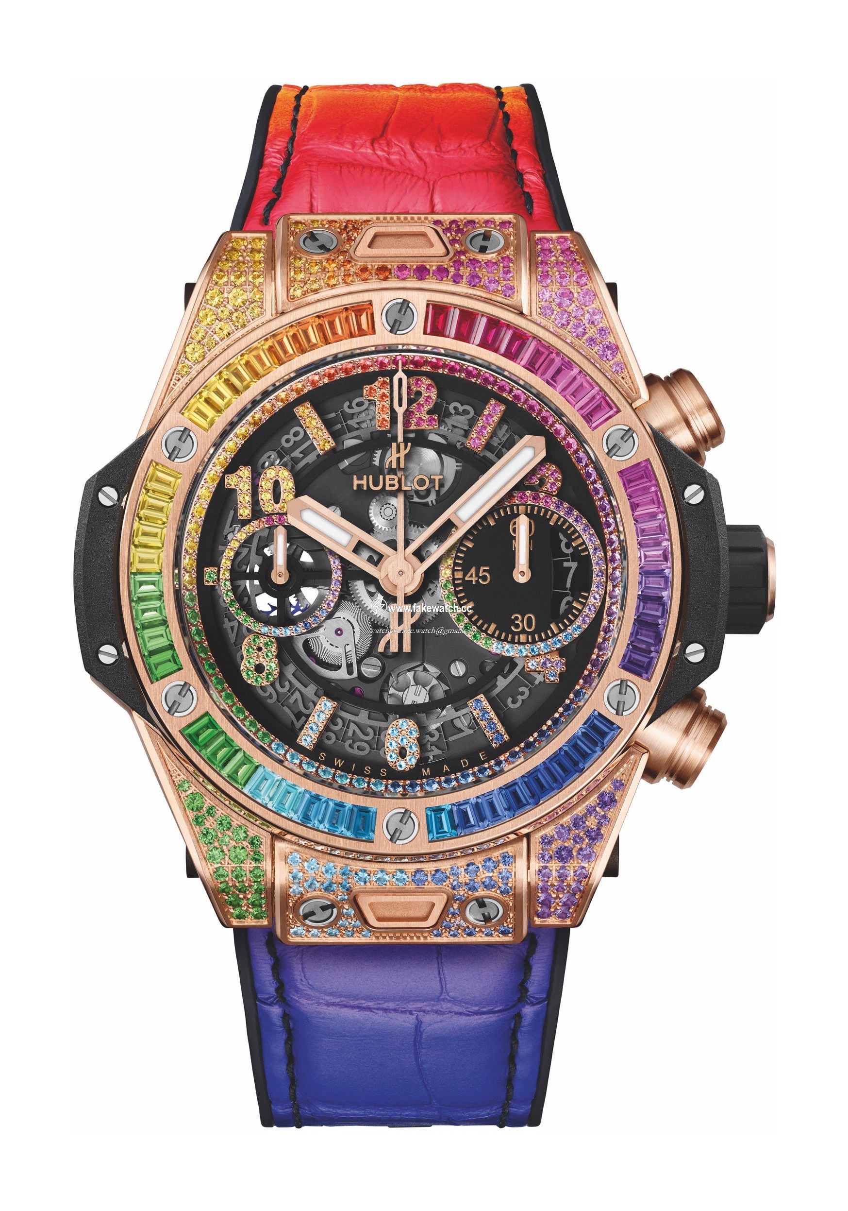 Hublot Big Bang Unico King Gold Rainbow 441.OX.9910.LR.0999