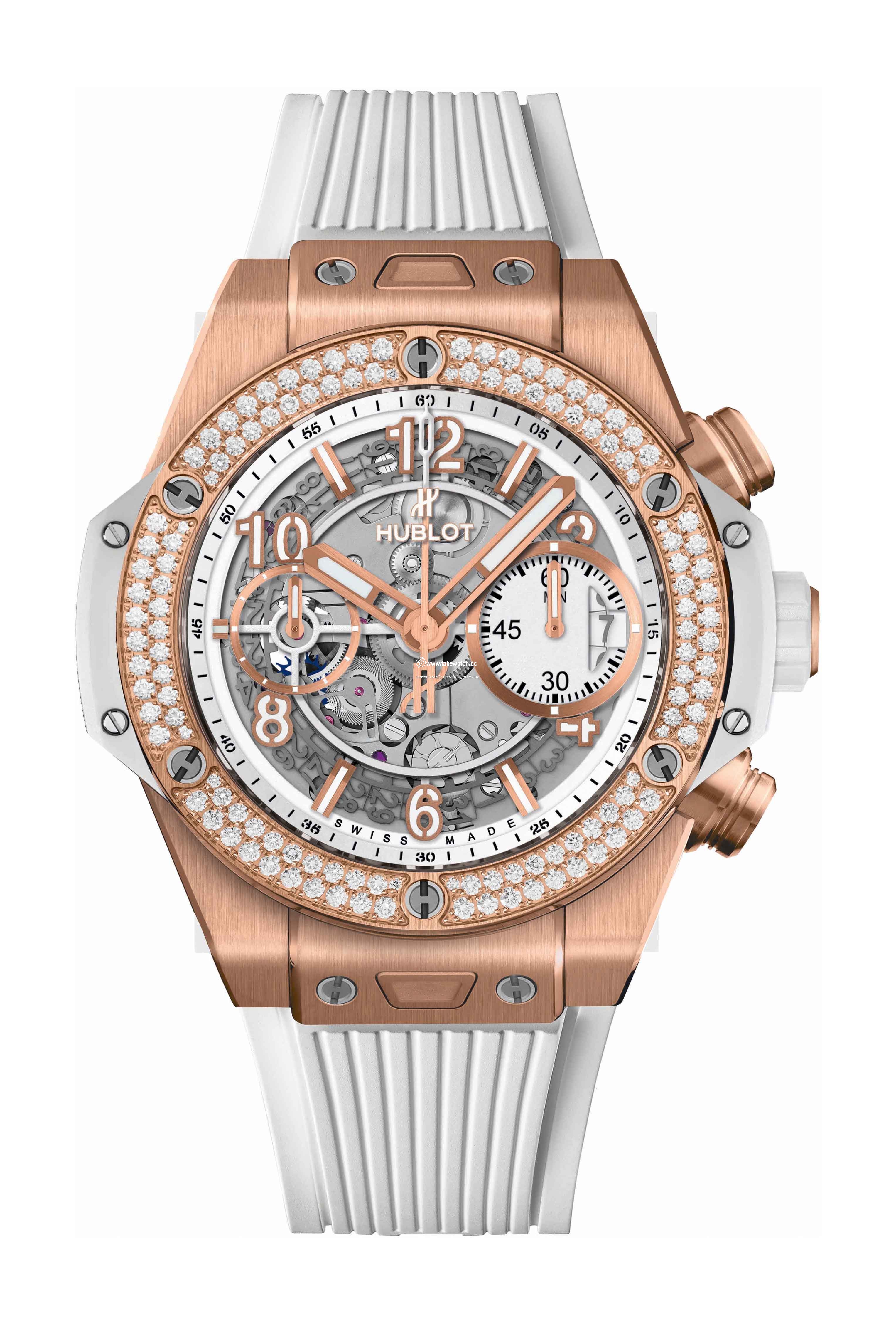 Hublot Big Bang Unico King Gold White Diamonds 441.OE.2010.RW.1104