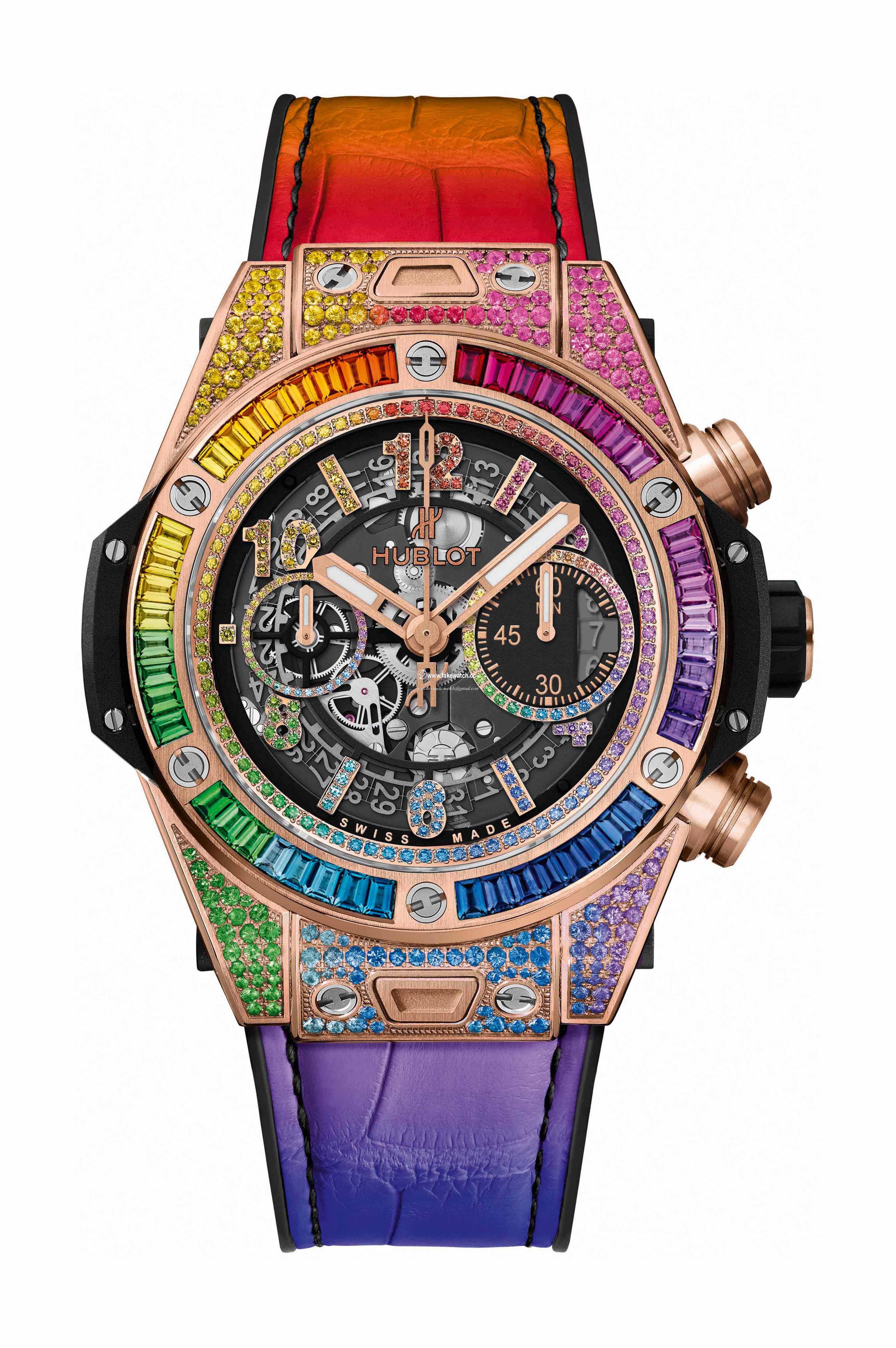Hublot Big Bang Unico Rainbow King Gold 411.OX.9910.LR.0999