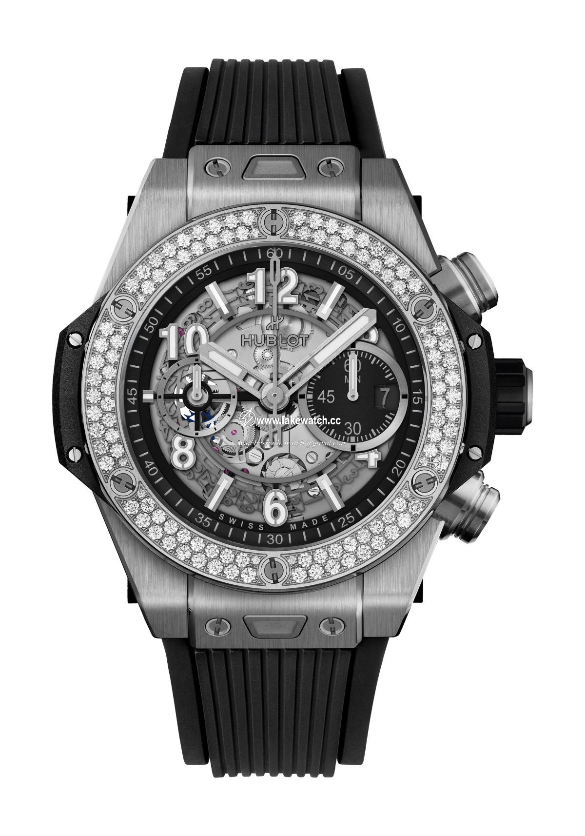 Hublot Big Bang Unico Titanium Diamonds 411.NX.1170.RX.1104