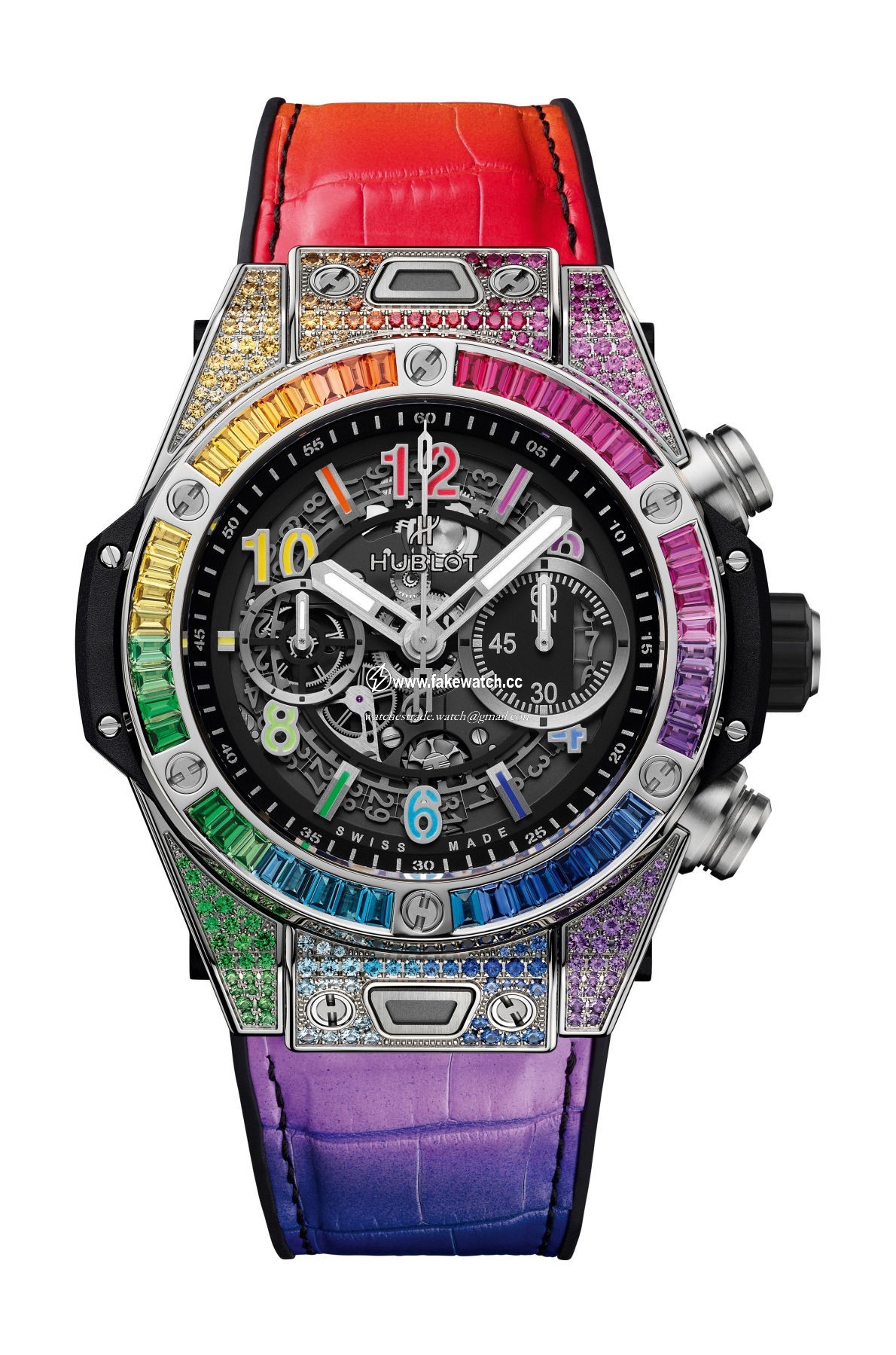 Hublot Big Bang Unico Titanium Rainbow 411.NX.1117.LR.0999