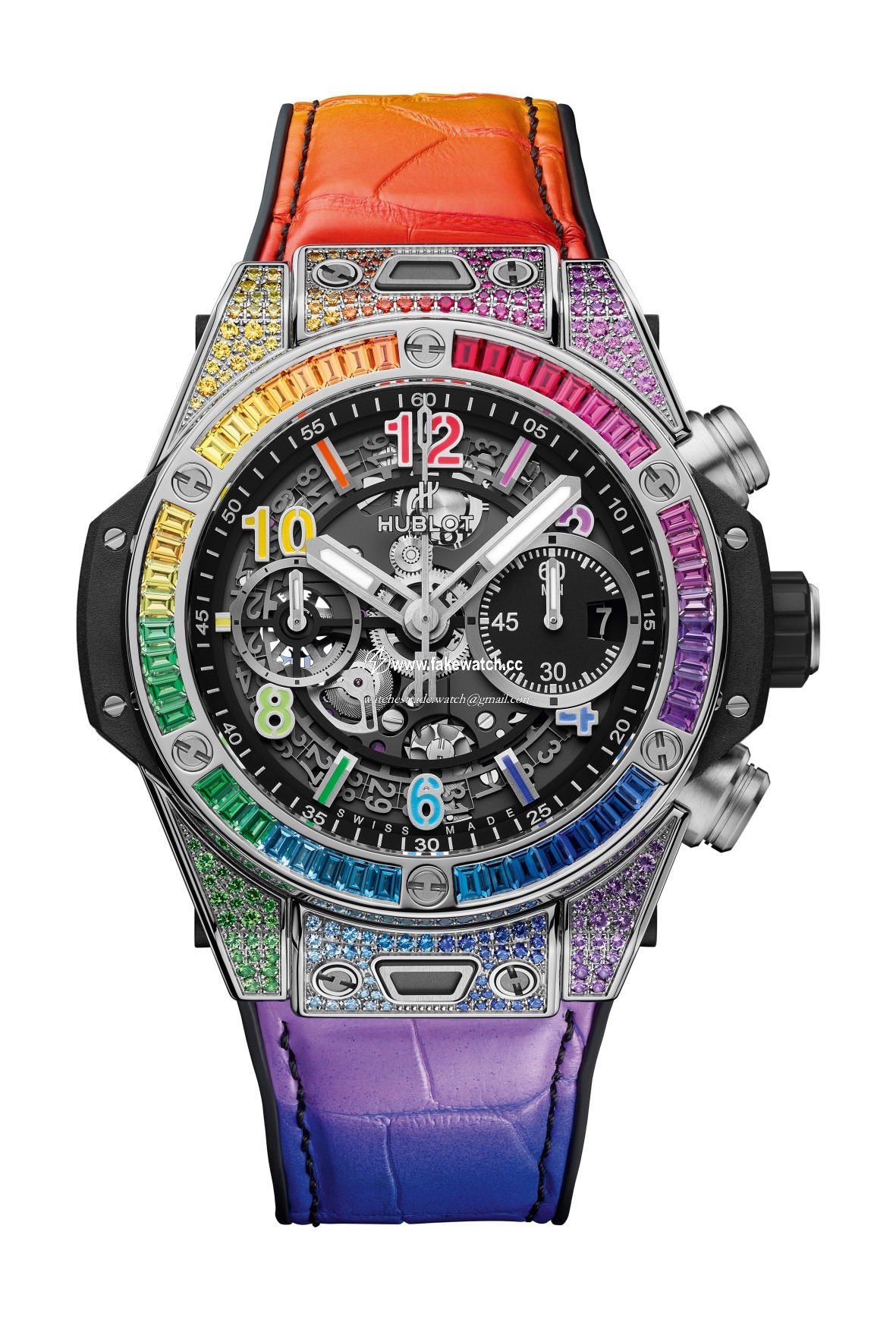 Hublot Big Bang Unico Titanium Rainbow 441.NX.1117.LR.0999