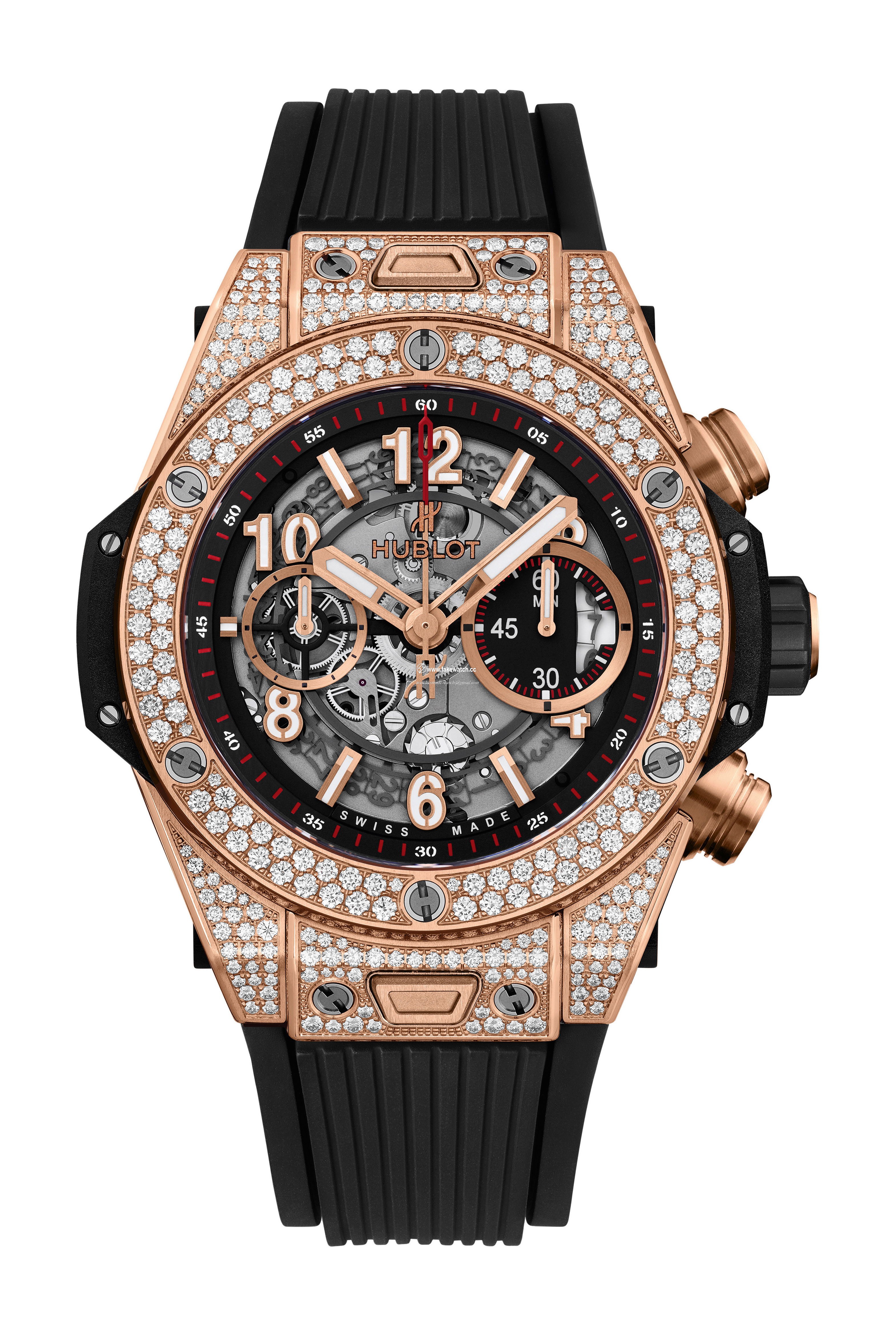 Hublot Big Bang Unico Unico King Gold Pave 411.OX.1180.RX.1704