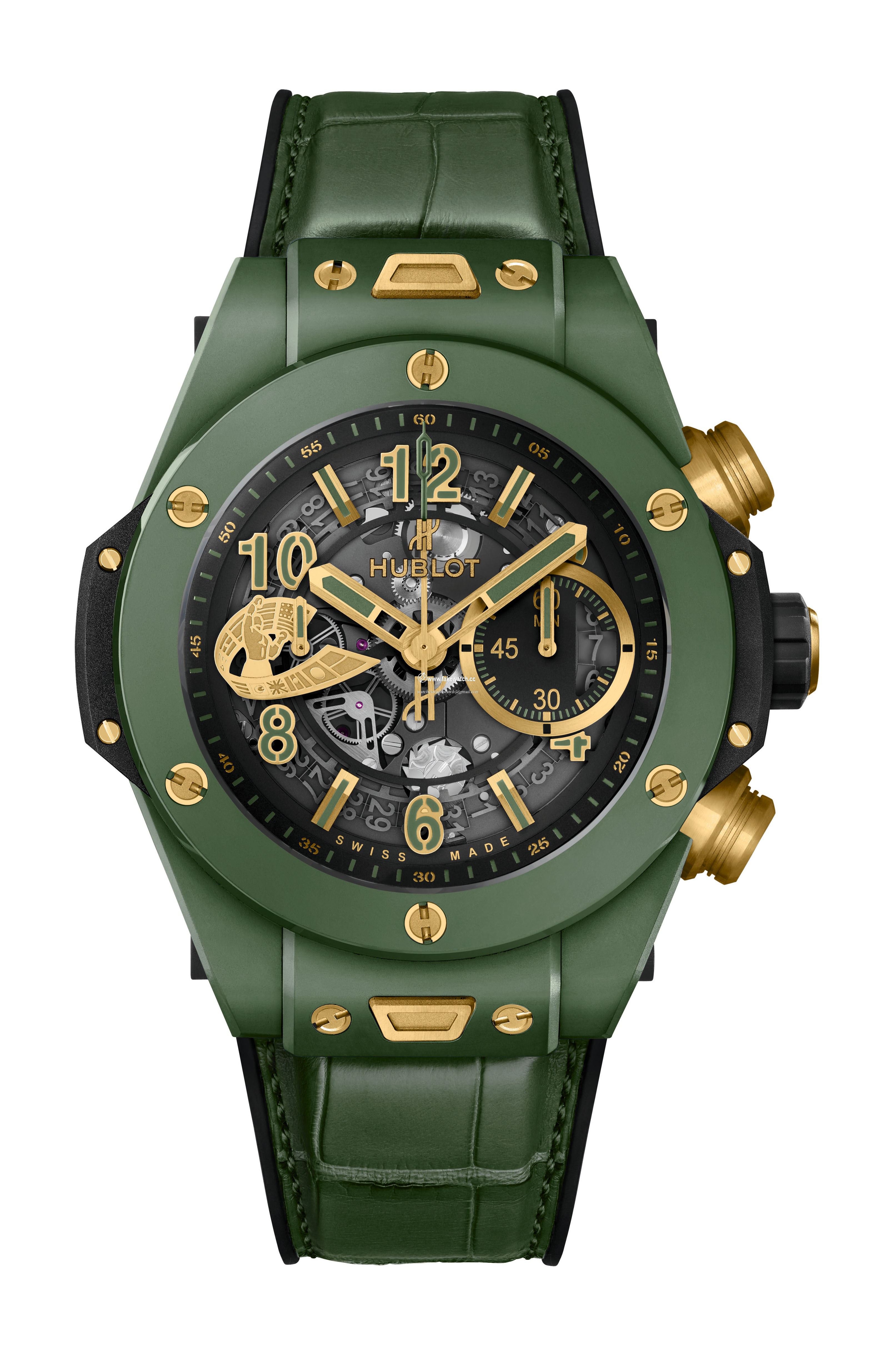 Hublot Big Bang Unico WBC Green Ceramic 411.GX.1189.LR.WBC19