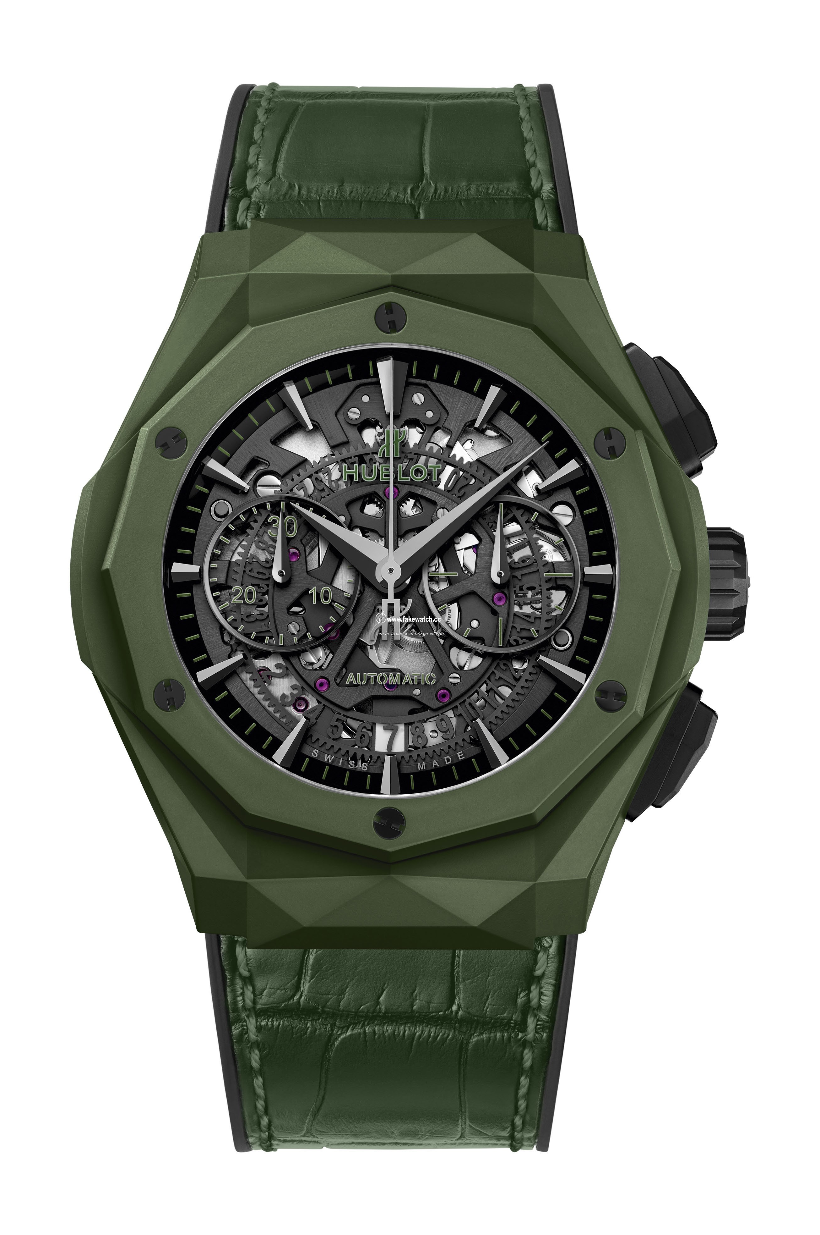 Hublot Classic Fusion Aerofusion Chronograph Orlinski Green Ceramic 525.GX.0179.LR.ORL19