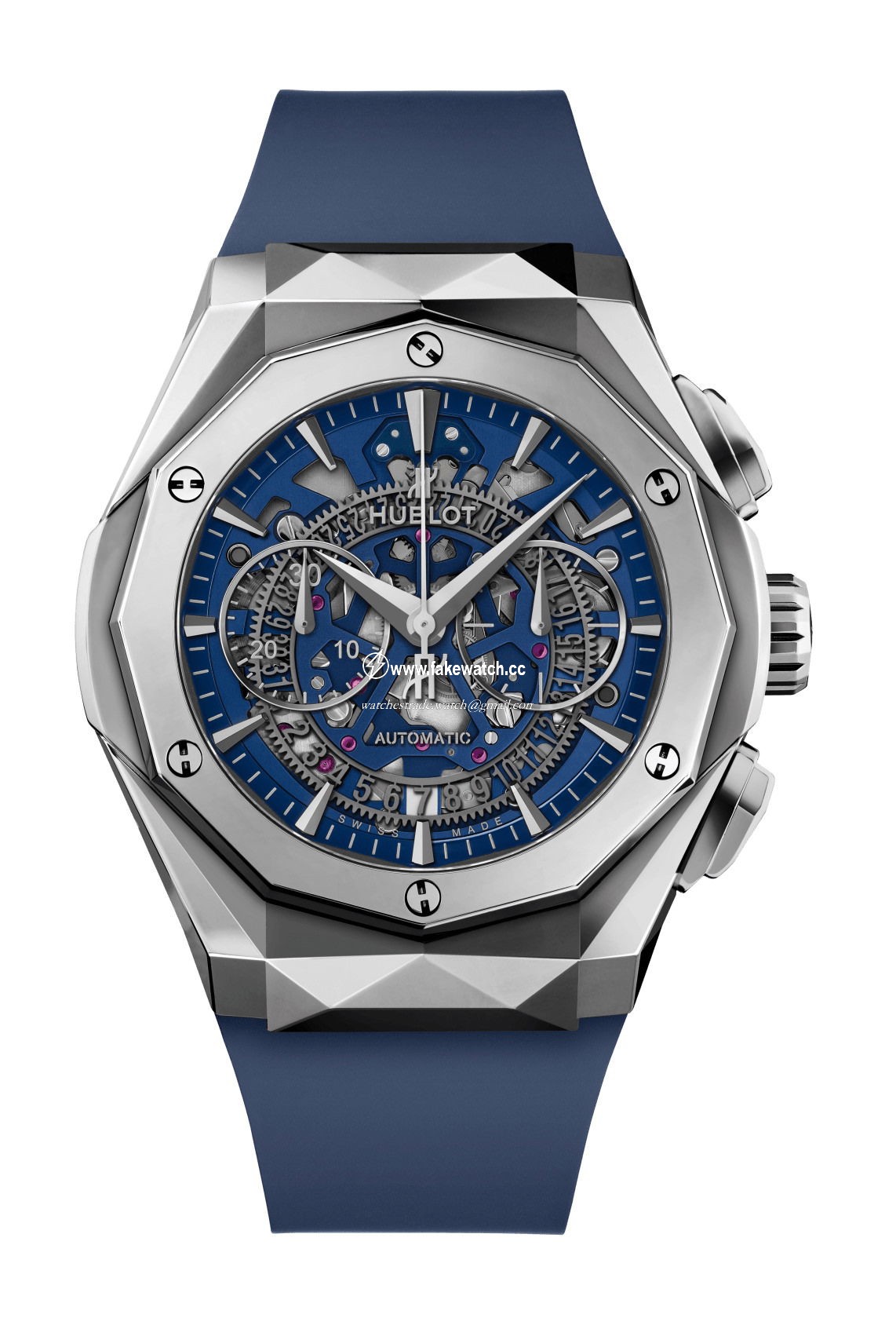 Hublot Classic Fusion Aerofusion Chronograph Orlinski Titanium Blue 525.NX.5170.RX.ORL21