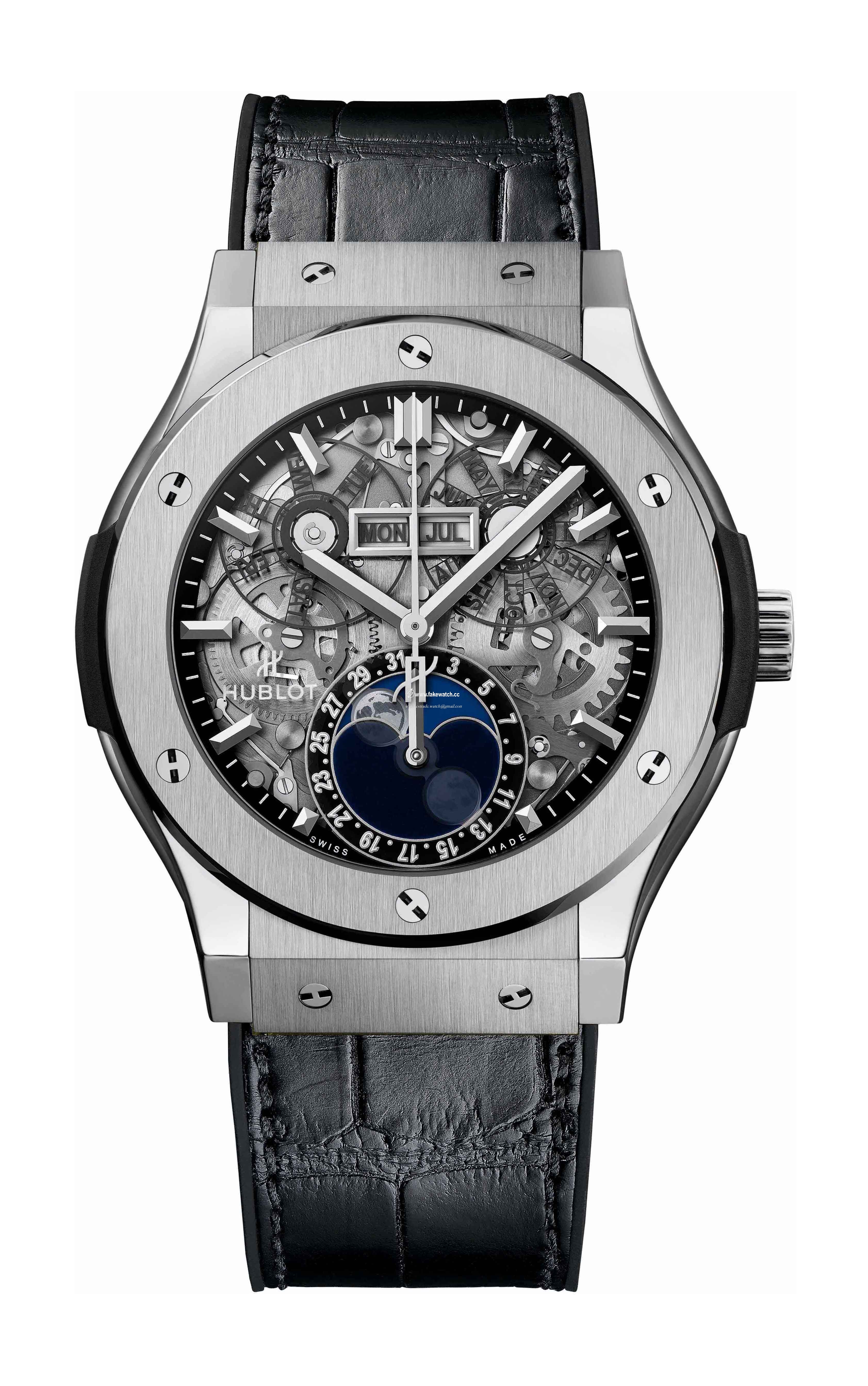 Hublot Classic Fusion Aerofusion Moonphase Aeromoon Titanium 517.NX.0170.LR