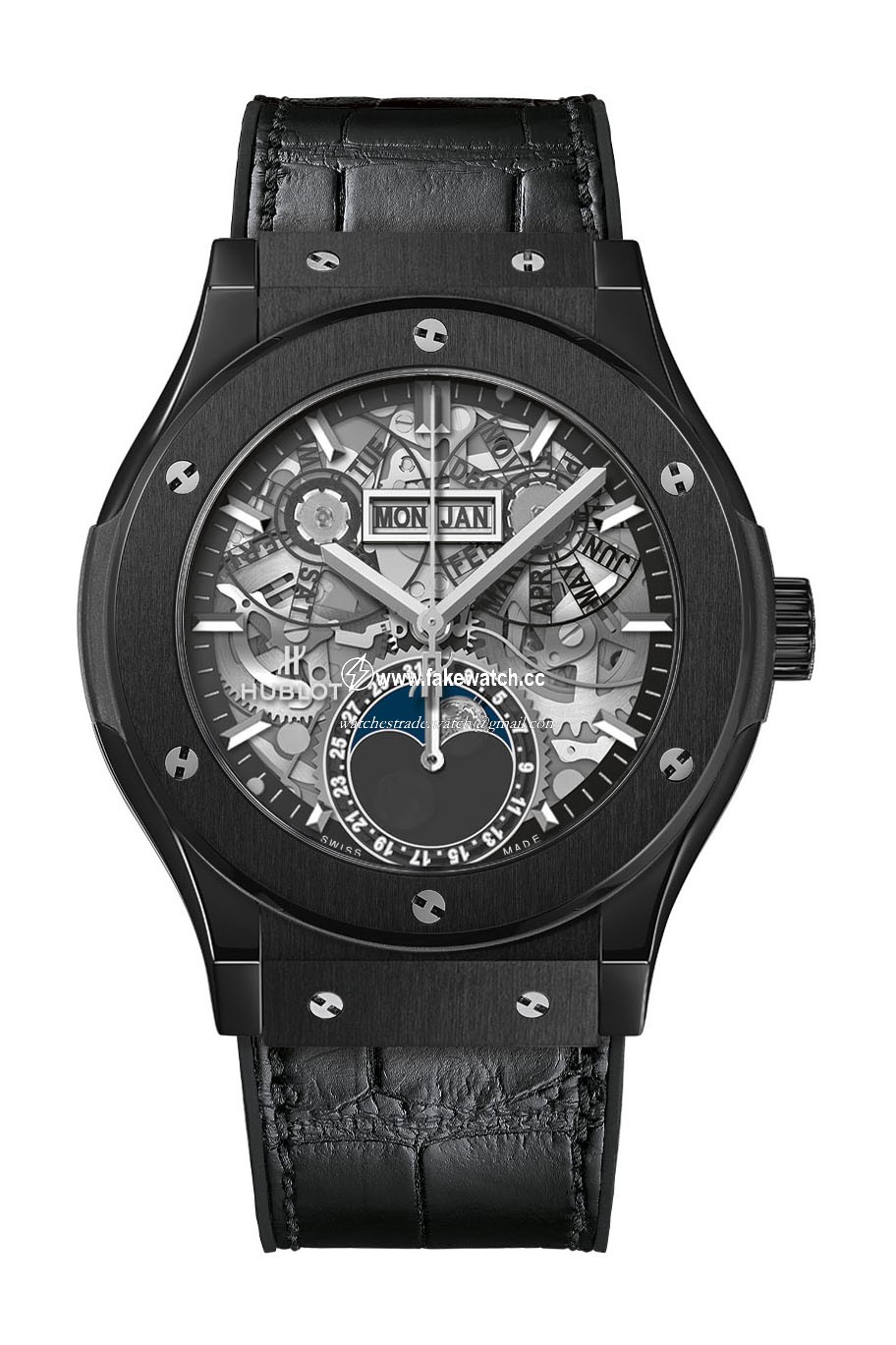 Hublot Classic Fusion Aerofusion Moonphase Black Magic 517.CX.0170.LR