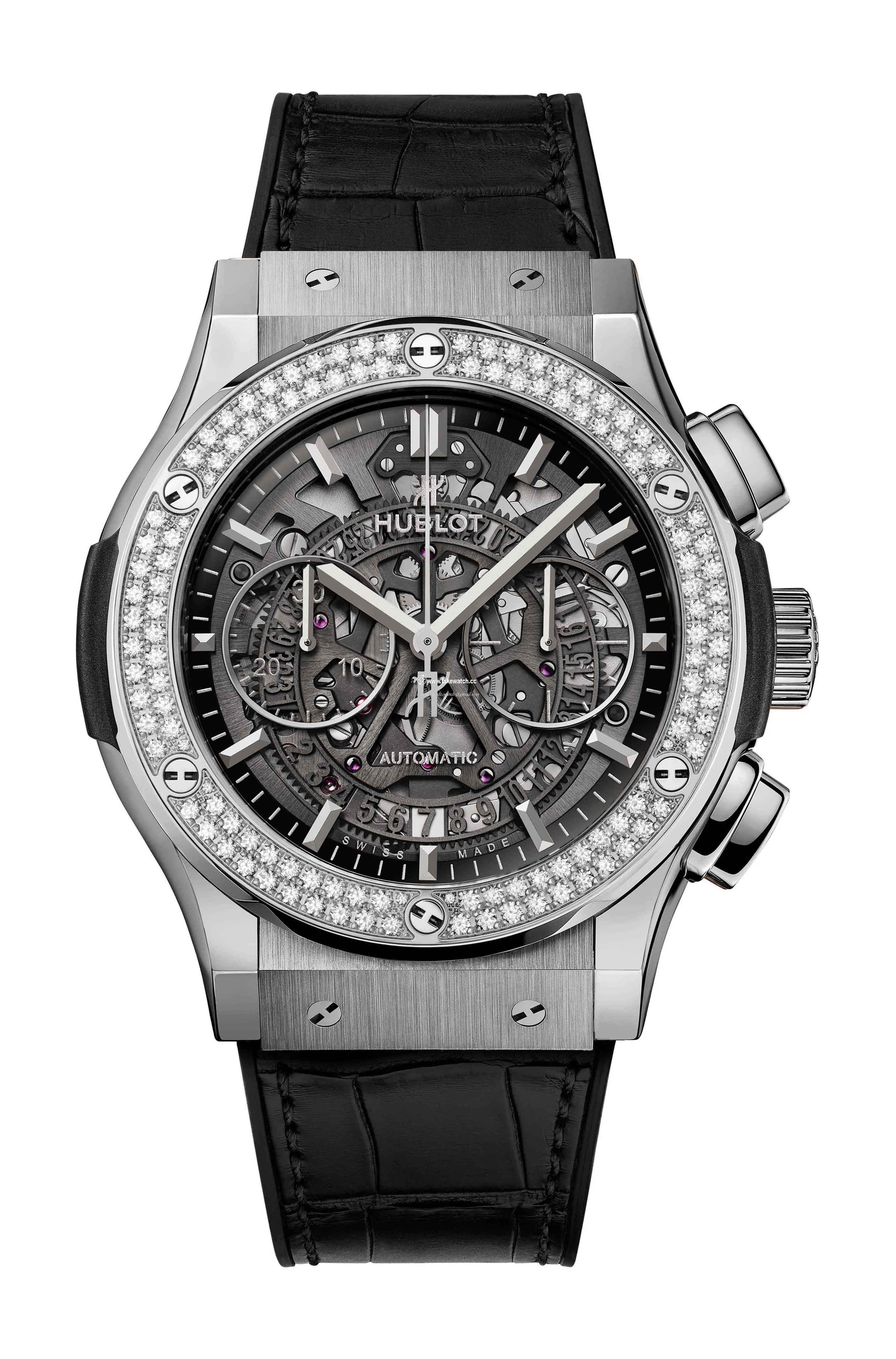 Hublot Classic Fusion Aerofusion Titanium Diamonds 525.NX.0170.LR.1104