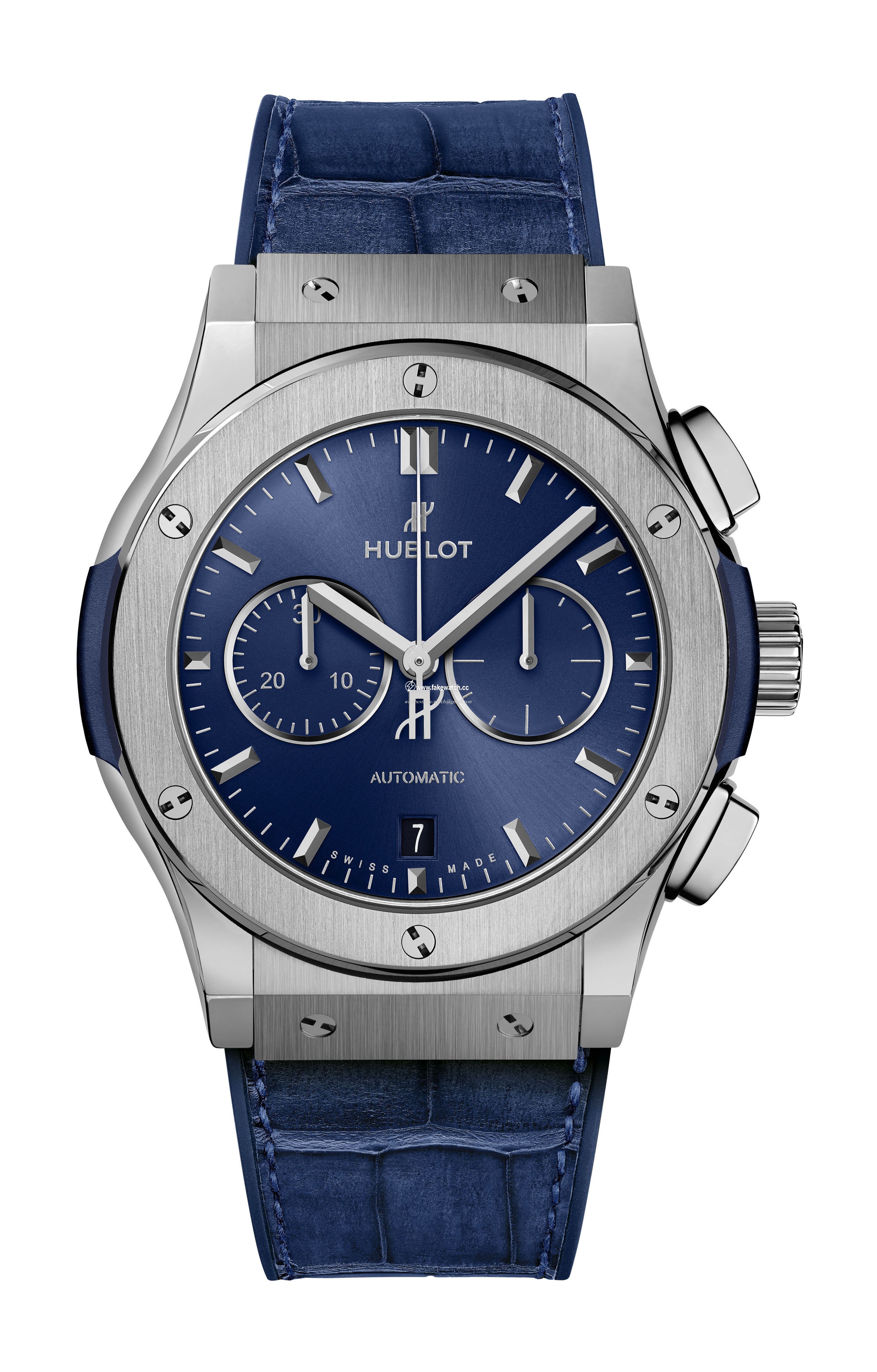 Hublot Classic Fusion Blue Chronograph Titanium 541.NX.7170.LR