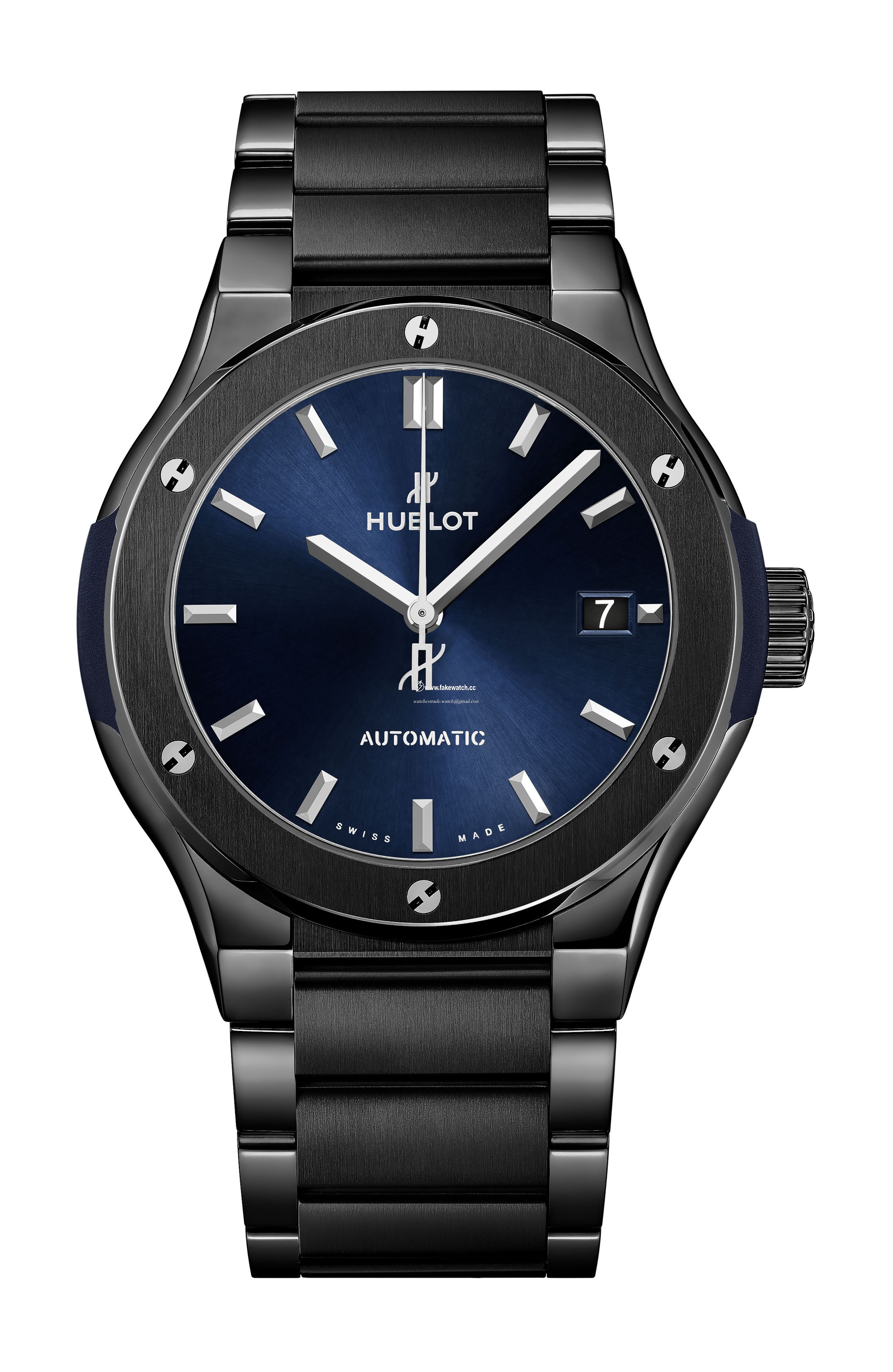 Hublot Classic Fusion Ceramic Blue Bracelet 510.CM.7170.CM
