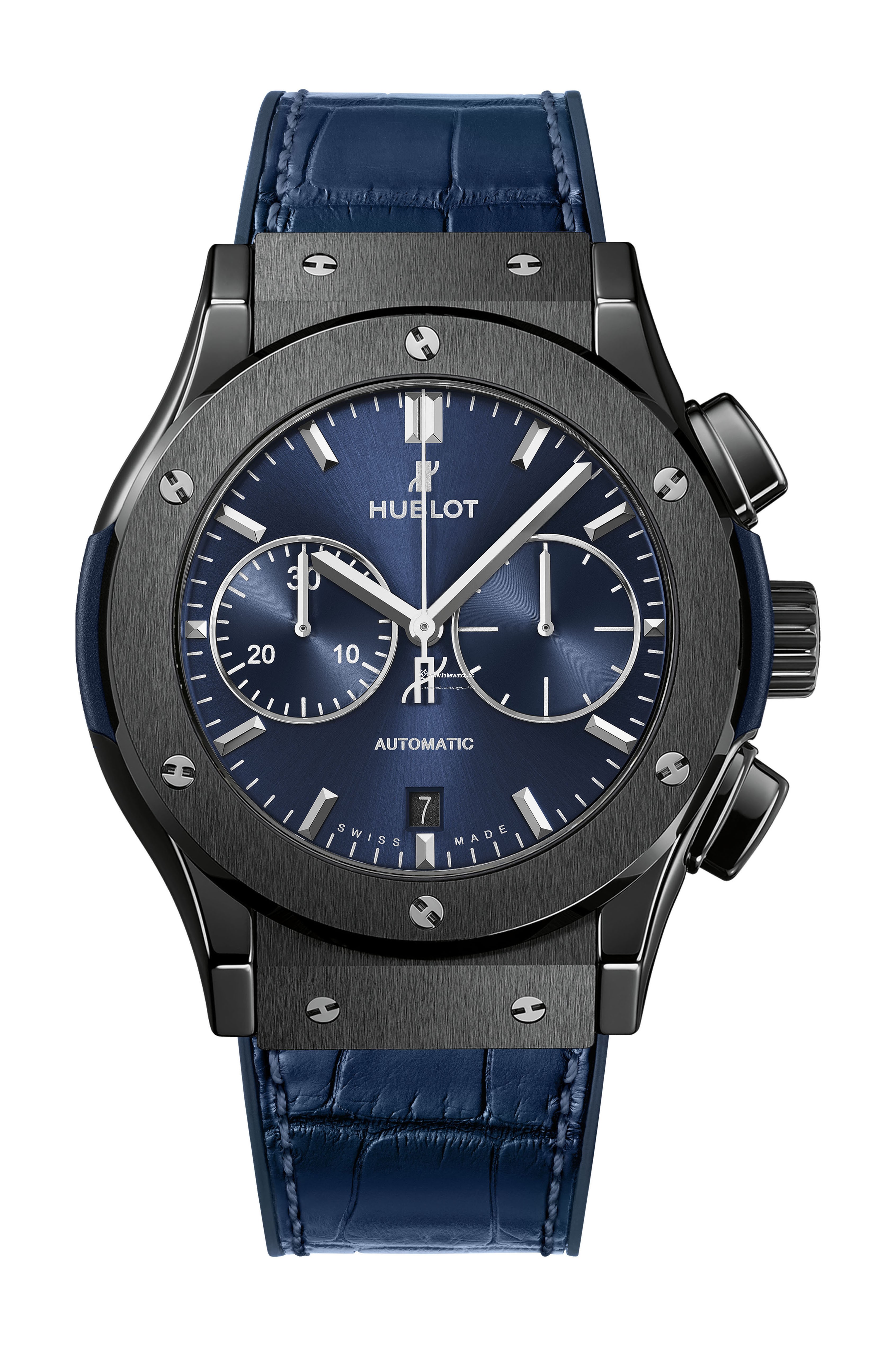 Hublot Classic Fusion Ceramic Blue Chronograph 521.CM.7170.LR