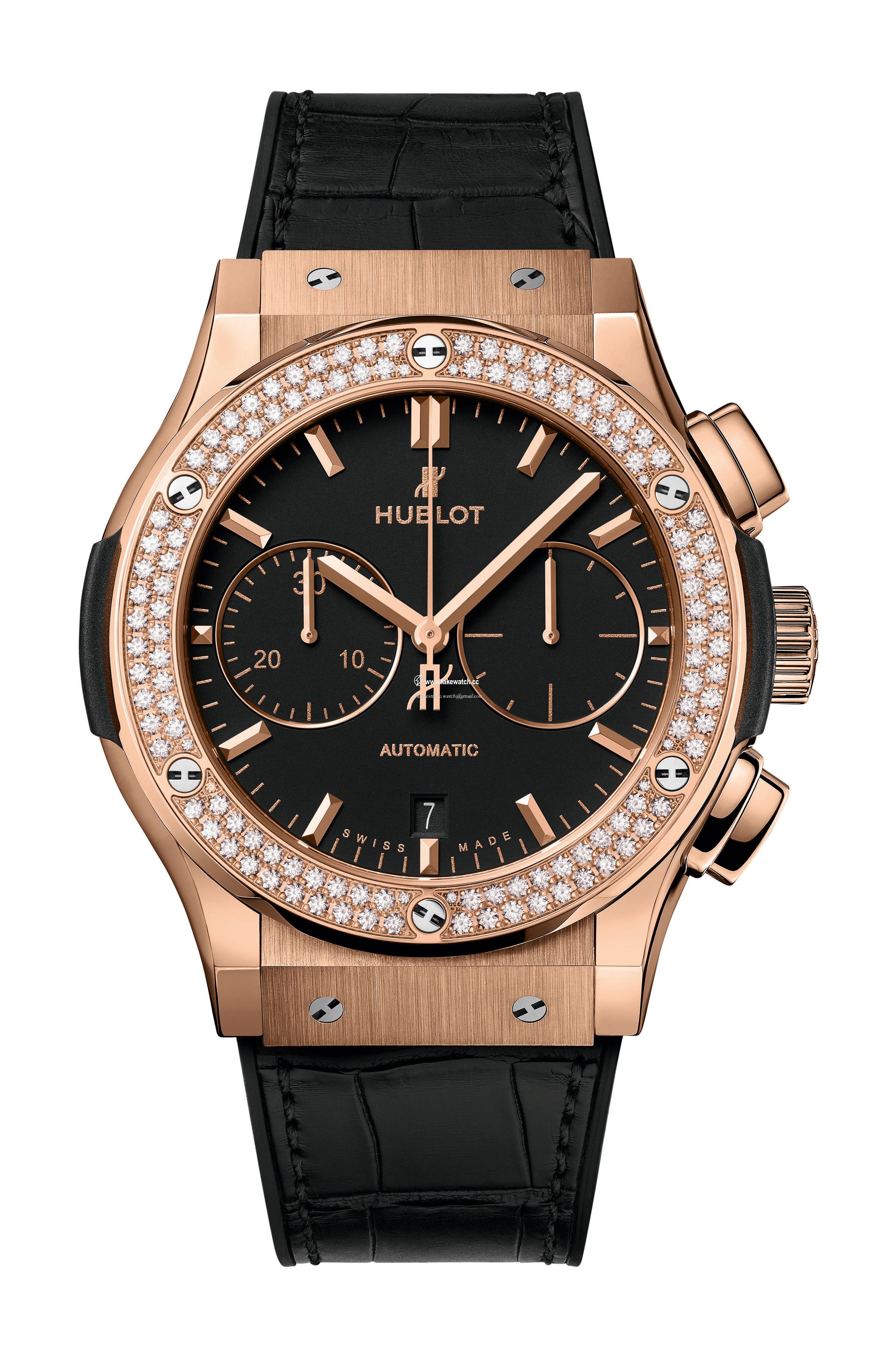 Hublot Classic Fusion Chonograph King Gold Diamond 521.OX.1181.LR.1104