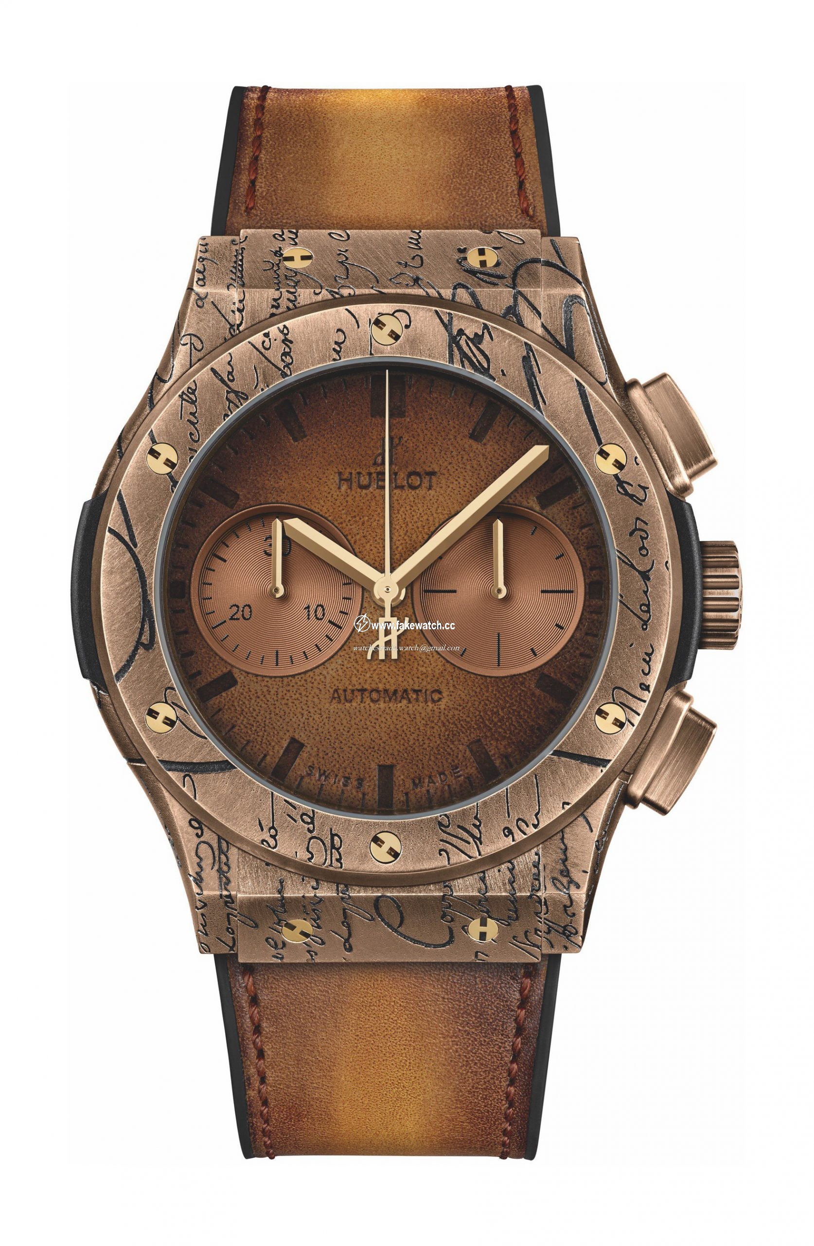 Hublot Classic Fusion Chronograph Berluti Cold Gold 521.BZ.05IG.VR.BER19