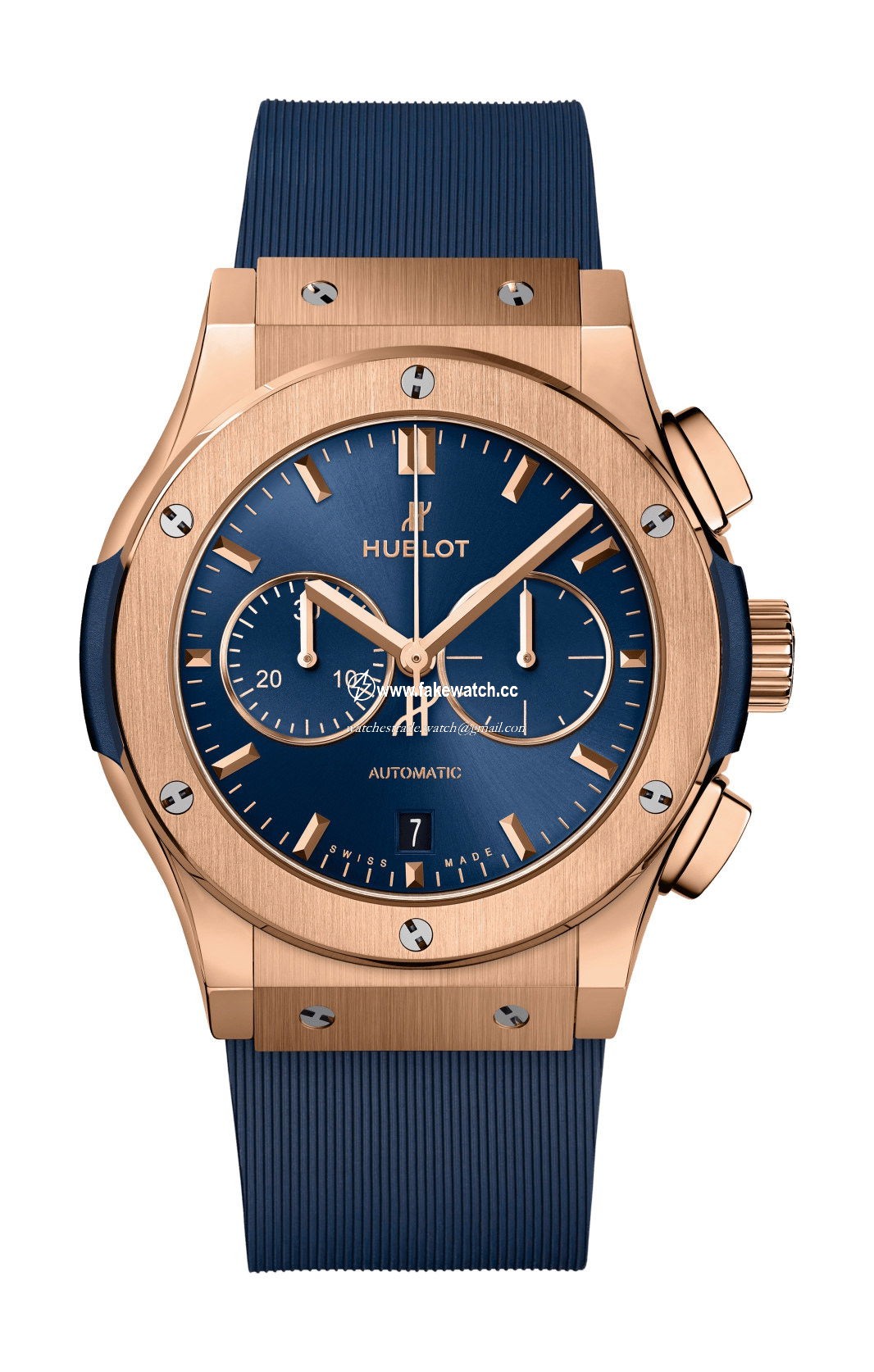 Hublot Classic Fusion Chronograph King Gold Blue 521.OX.7180.RX