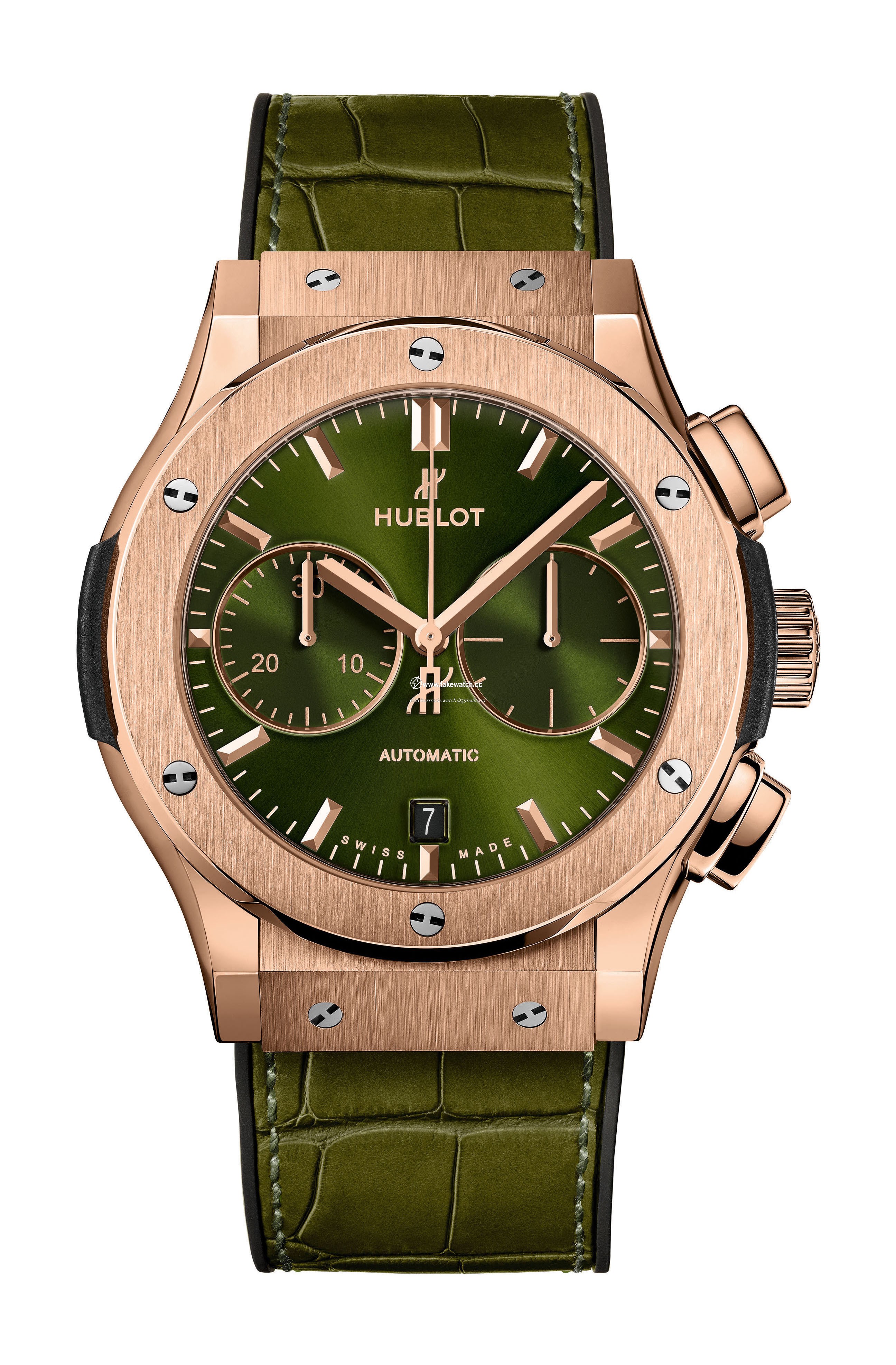 Hublot Classic Fusion Chronograph King Gold Green 521.OX.8980.LR