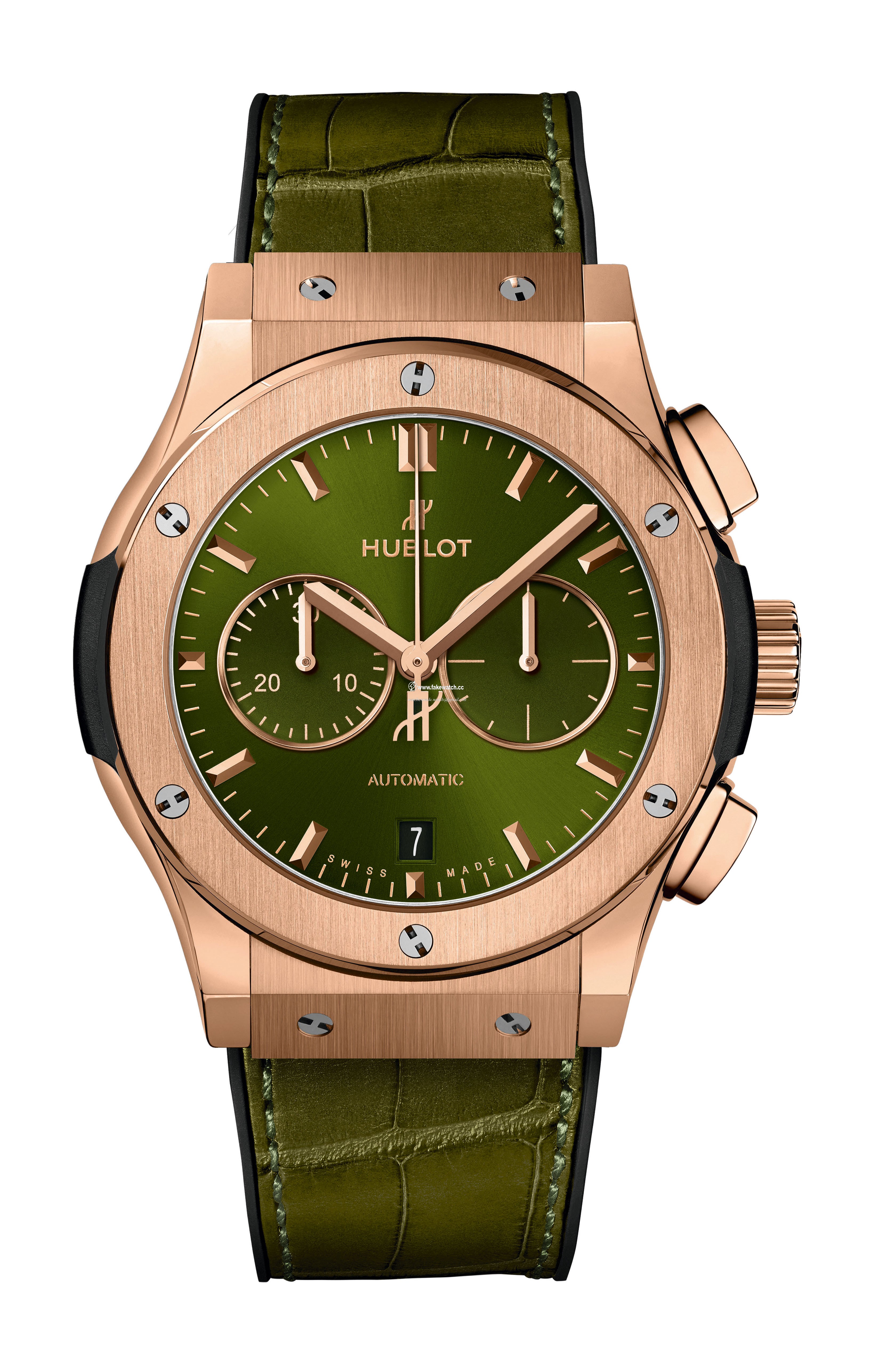 Hublot Classic Fusion Chronograph King Gold Green 541.OX.8980.LR