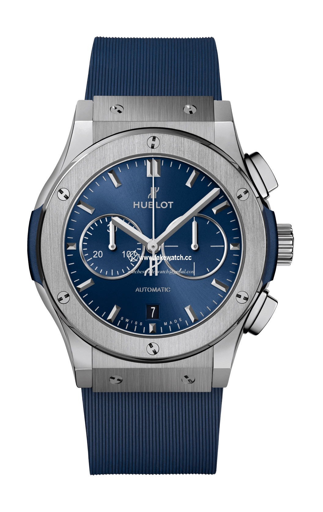 Hublot Classic Fusion Chronograph Titanium Blue 521.NX.7170.RX