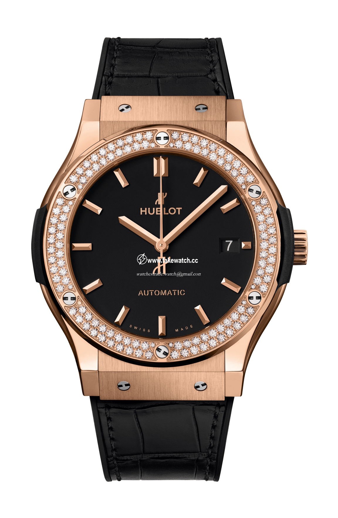 Hublot Classic Fusion King Gold Diamonds 511.OX.1181.LR.1104