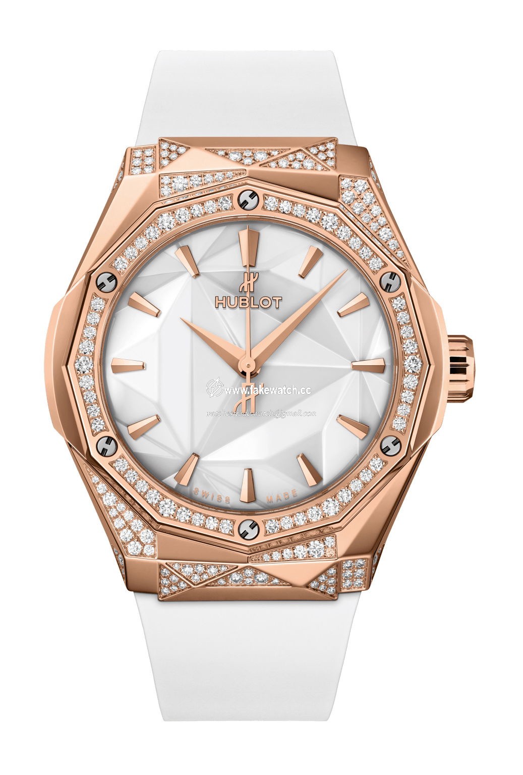 Hublot Classic Fusion Orlinski King Gold White Alternative Pave 40mm 550.OS.2200.RW.1804.ORL20