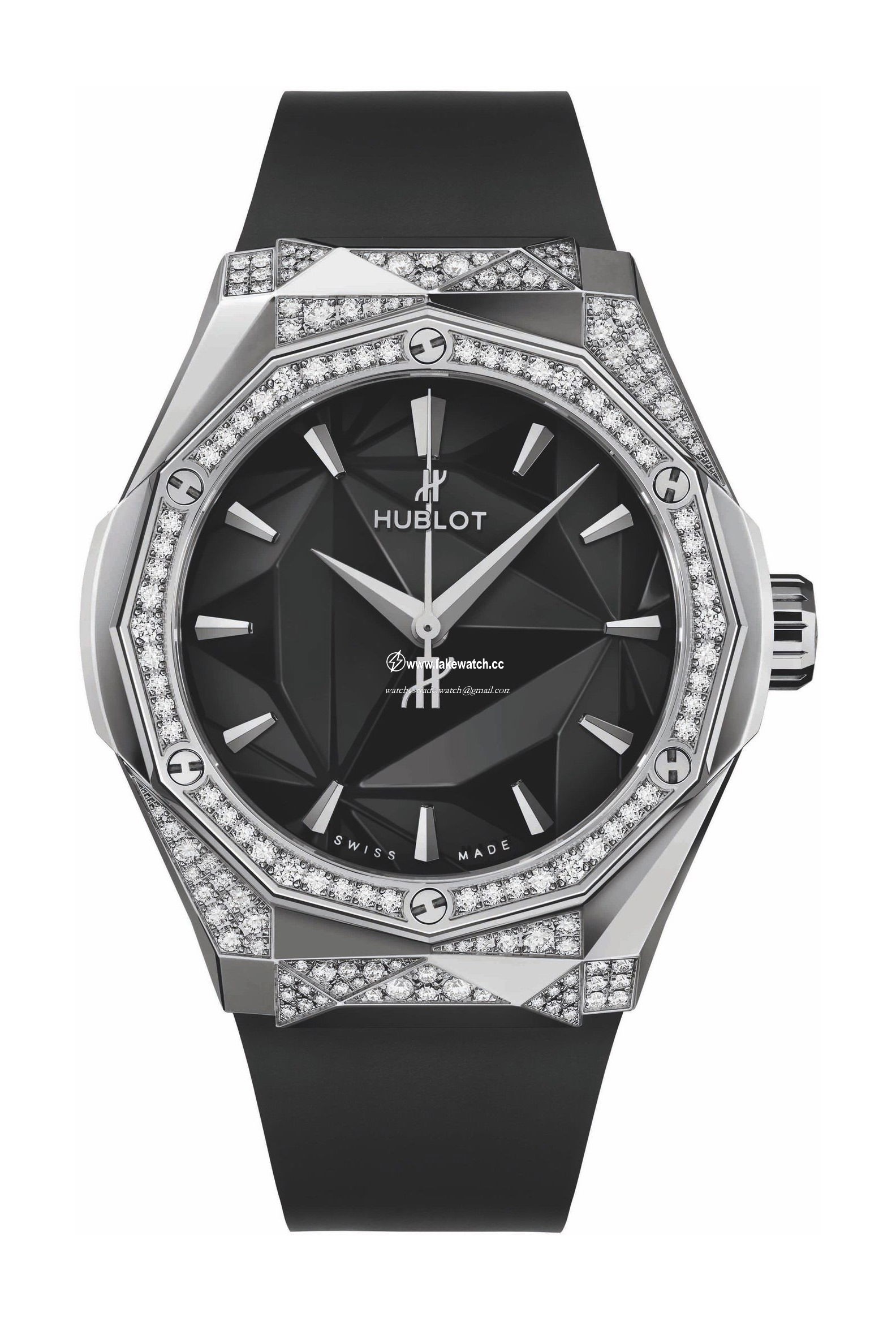 Hublot Classic Fusion Orlinski Titanium Alternative Pave 550.NS.1800.RX.1804.ORL19