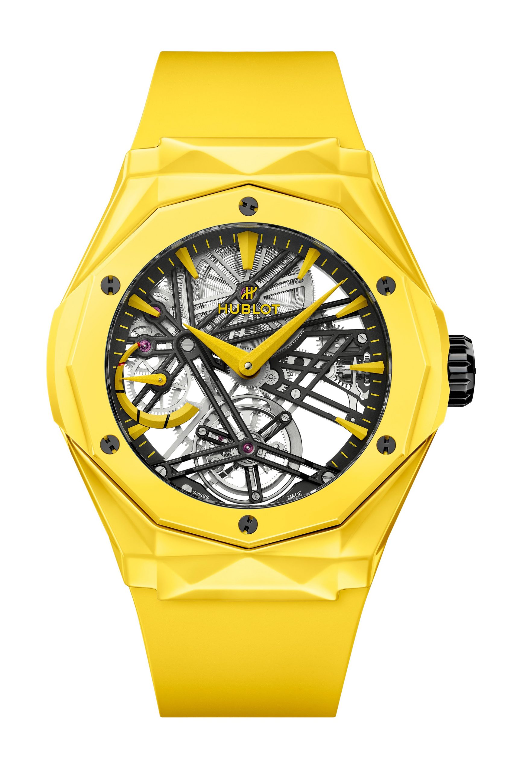 Hublot Classic Fusion Tourbillon Orlinski Ceramic Yellow Magic 505.CY.119Y.RX.ORL24
