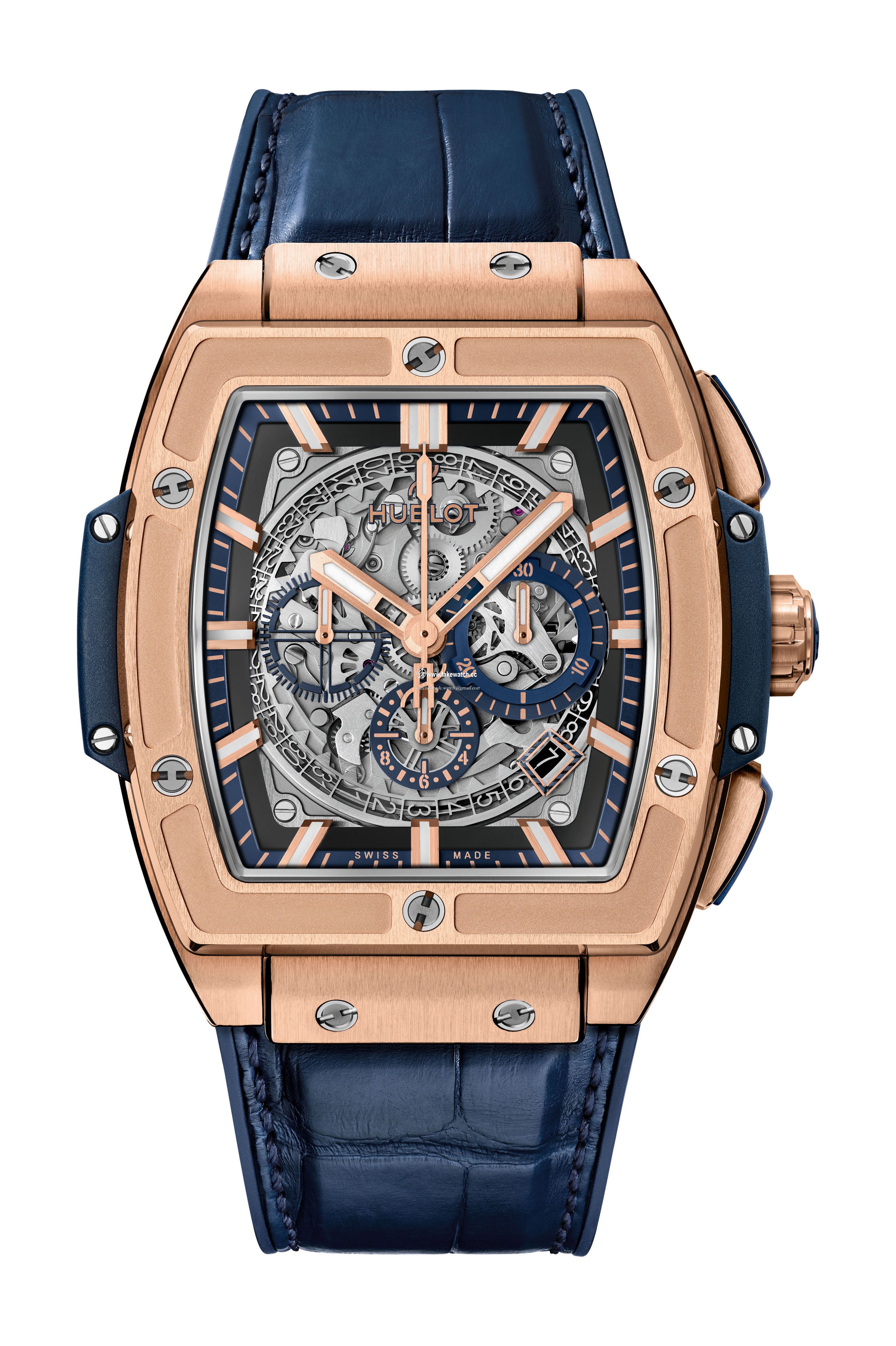 Hublot Spirit of Big Bang King Gold Blue 641.OX.7180.LR