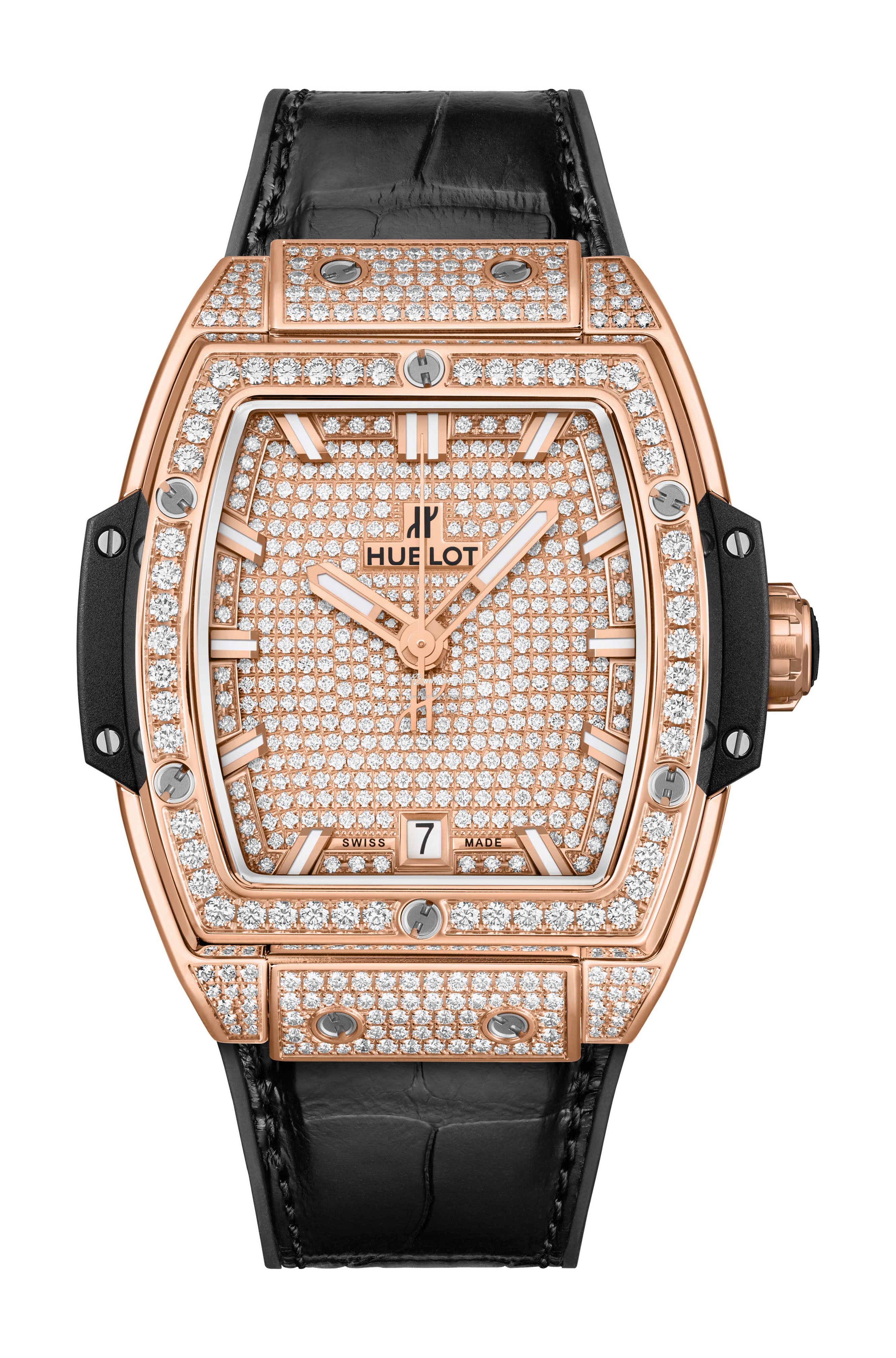 Hublot Spirit of Big Bang King Gold Full Pave 665.OX.9010.LR.1604