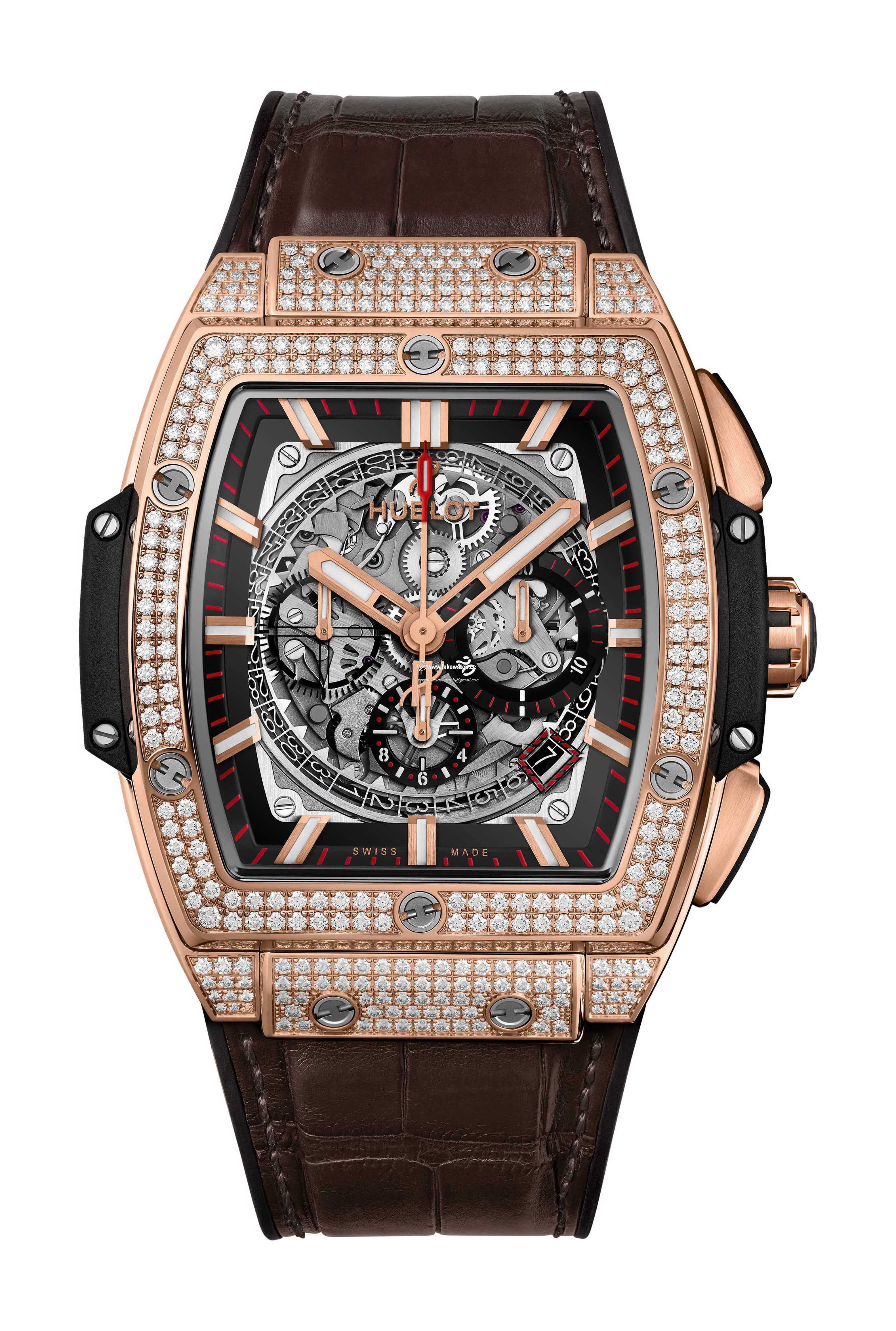 Hublot Spirit Of Big Bang King Gold Pave 641.OX.0183.LR.1704