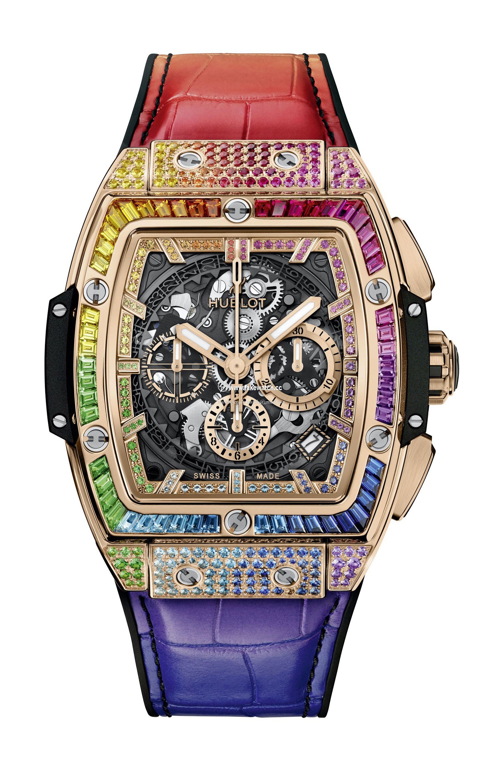 Hublot Spirit of Big Bang King Gold Rainbow 641.OX.0110.LR.0999