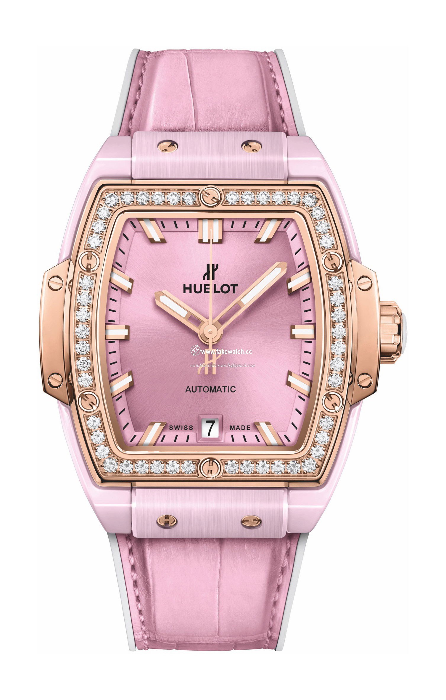 Hublot Spirit of Big Bang Pink Ceramic King Gold Diamonds 665.RO.891P.LR.1204