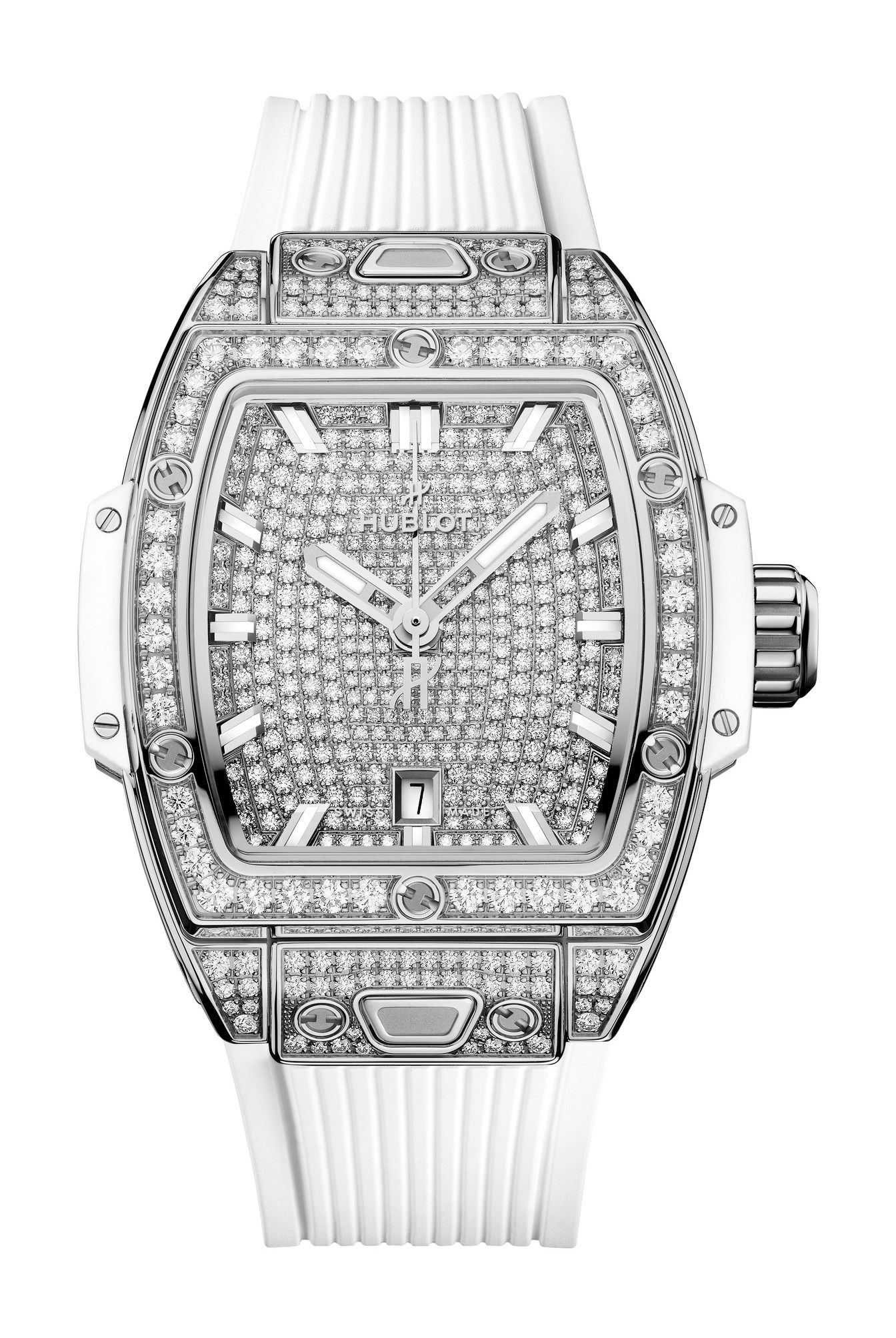 Hublot Spirit of Big Bang Steel White Full Pave 682.SE.9000.RX.1604