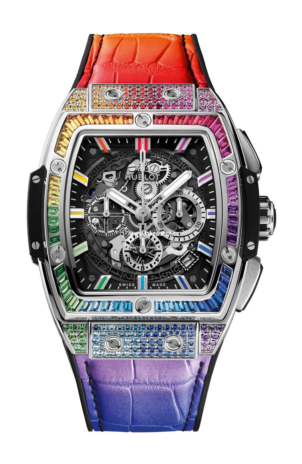 Hublot Spirit of Big Bang Titanium Rainbow 641.NX.0117.LR.0999