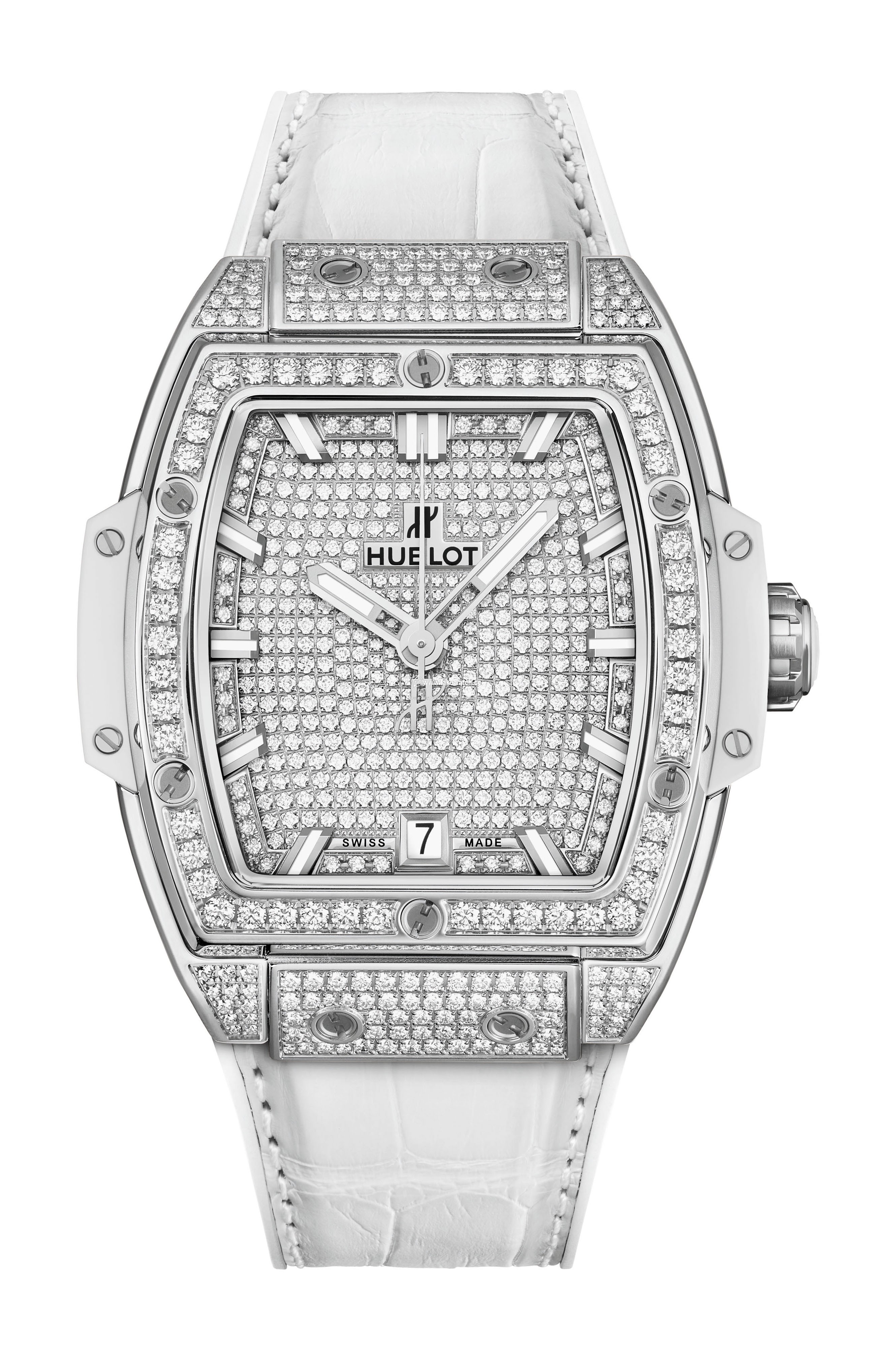 Hublot Spirit of Big Bang Titanium White Full Pave 665.NE.9010.LR.1604