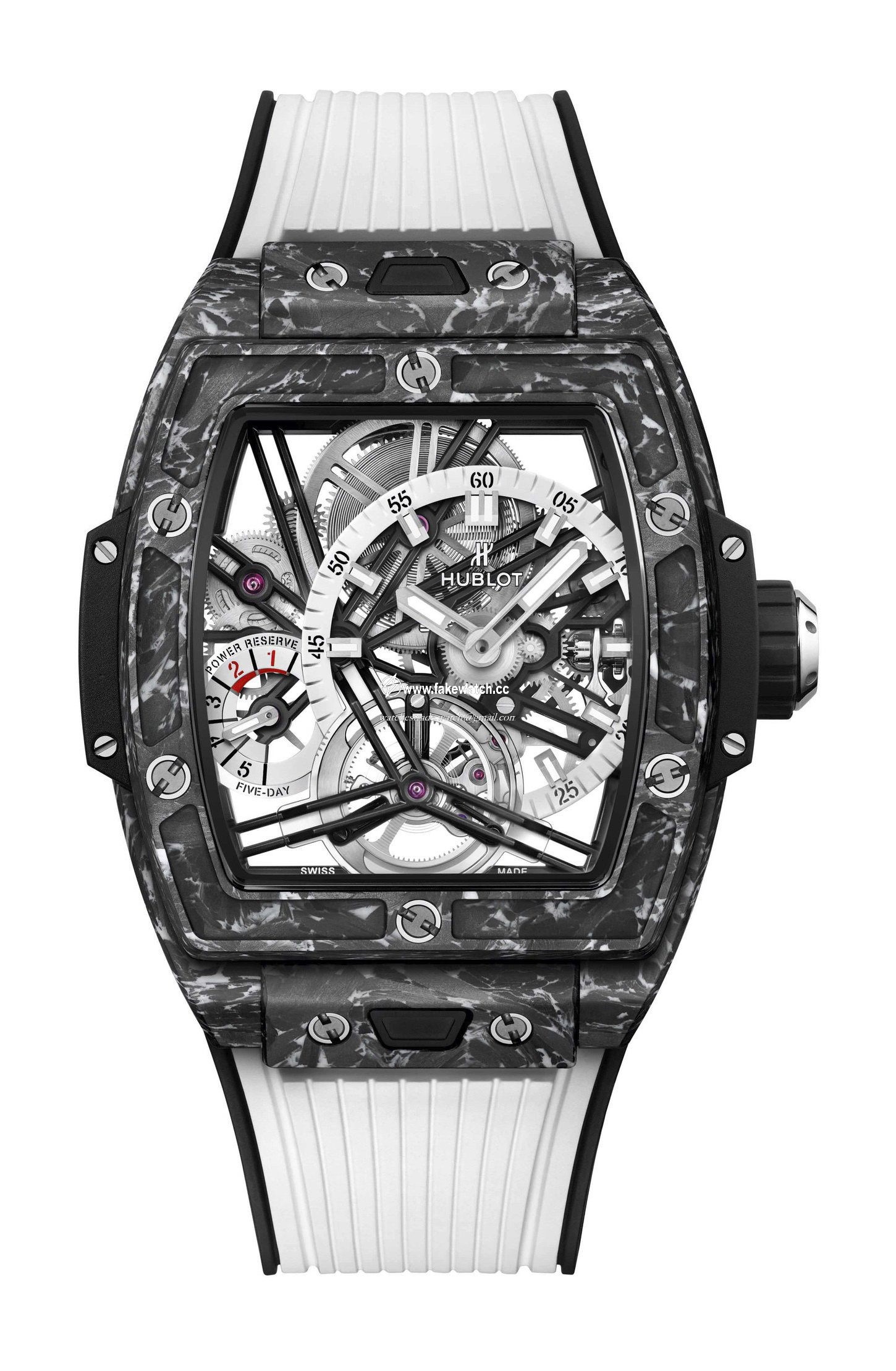 Hublot Spirit of Big Bang Tourbillon 5-Day Power Reserve Carbon White 645.QW.2012.RW
