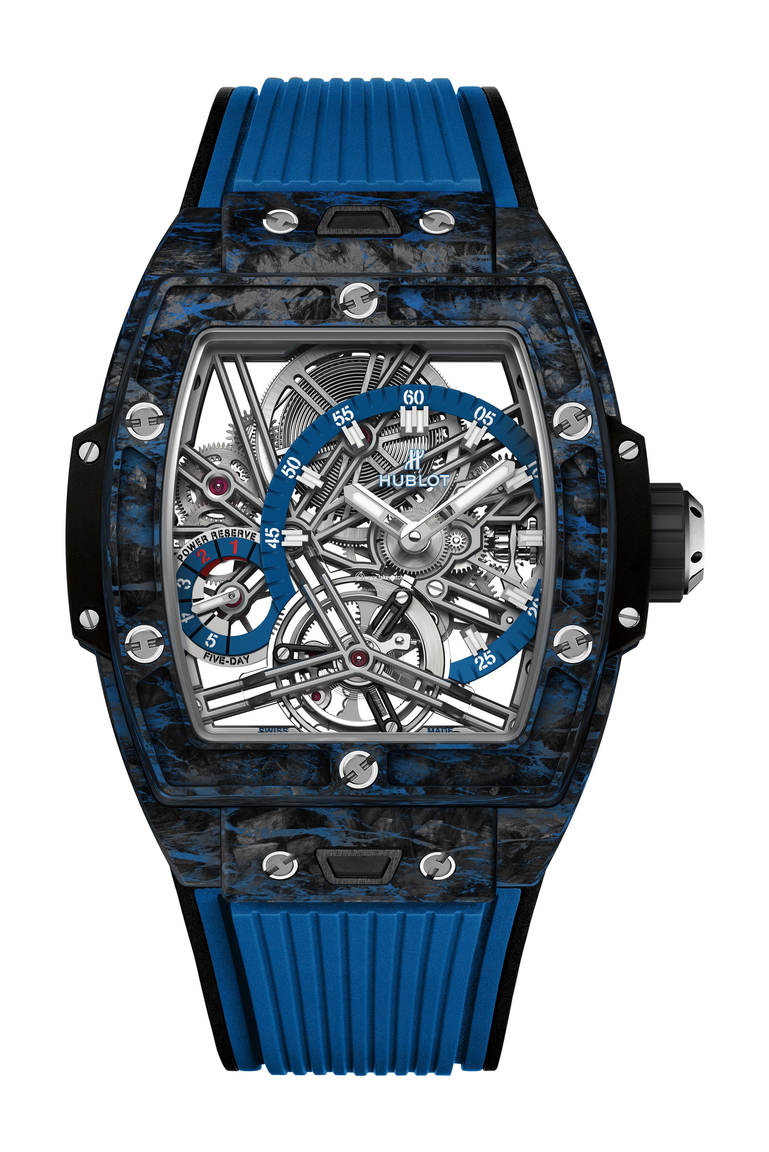 Hublot Spirit of Big Bang Tourbillon Carbon Blue 645.QL.7117.RX