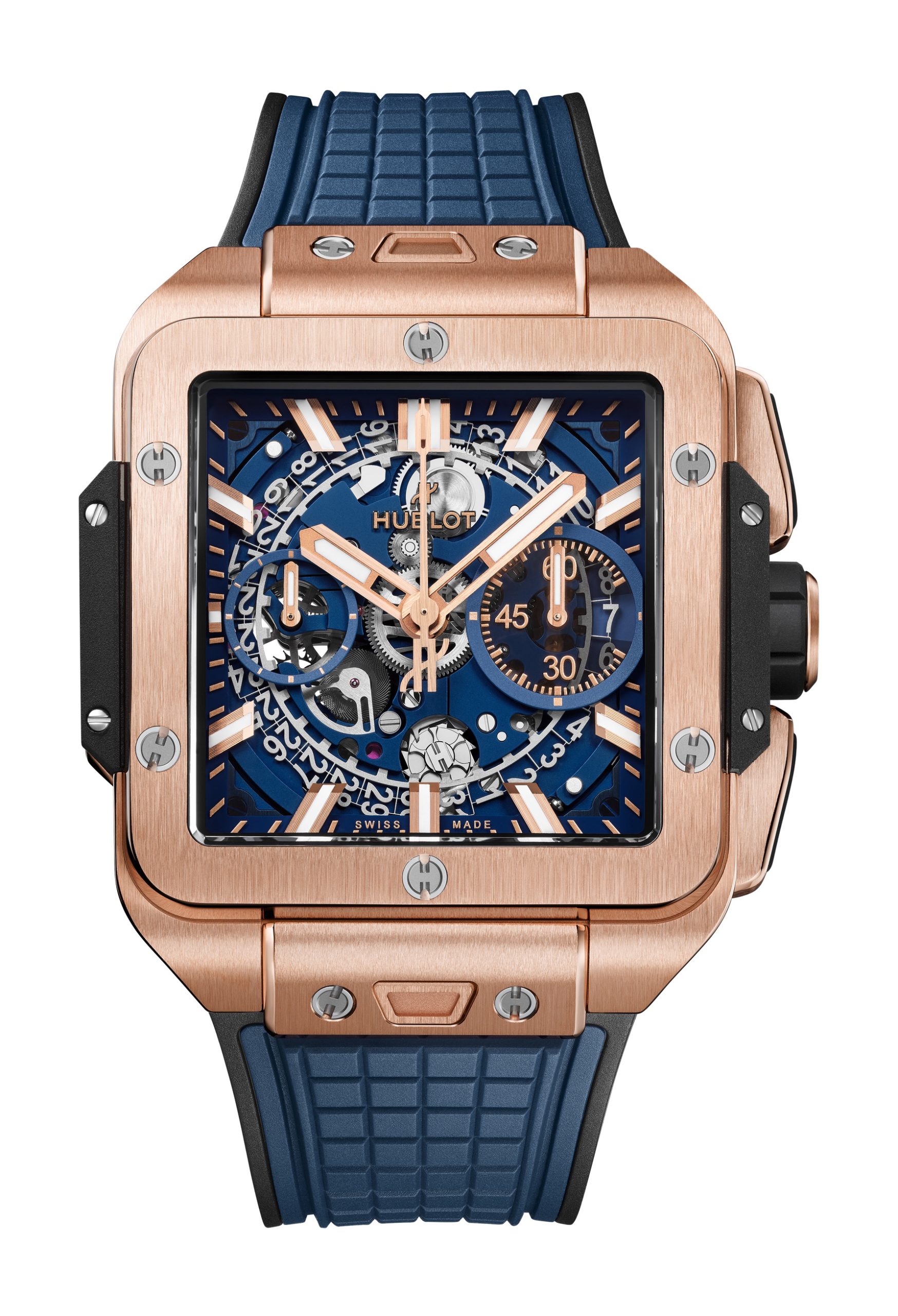 Hublot Square Bang Unico King Gold Blue 821.OX.5180.RX-SD