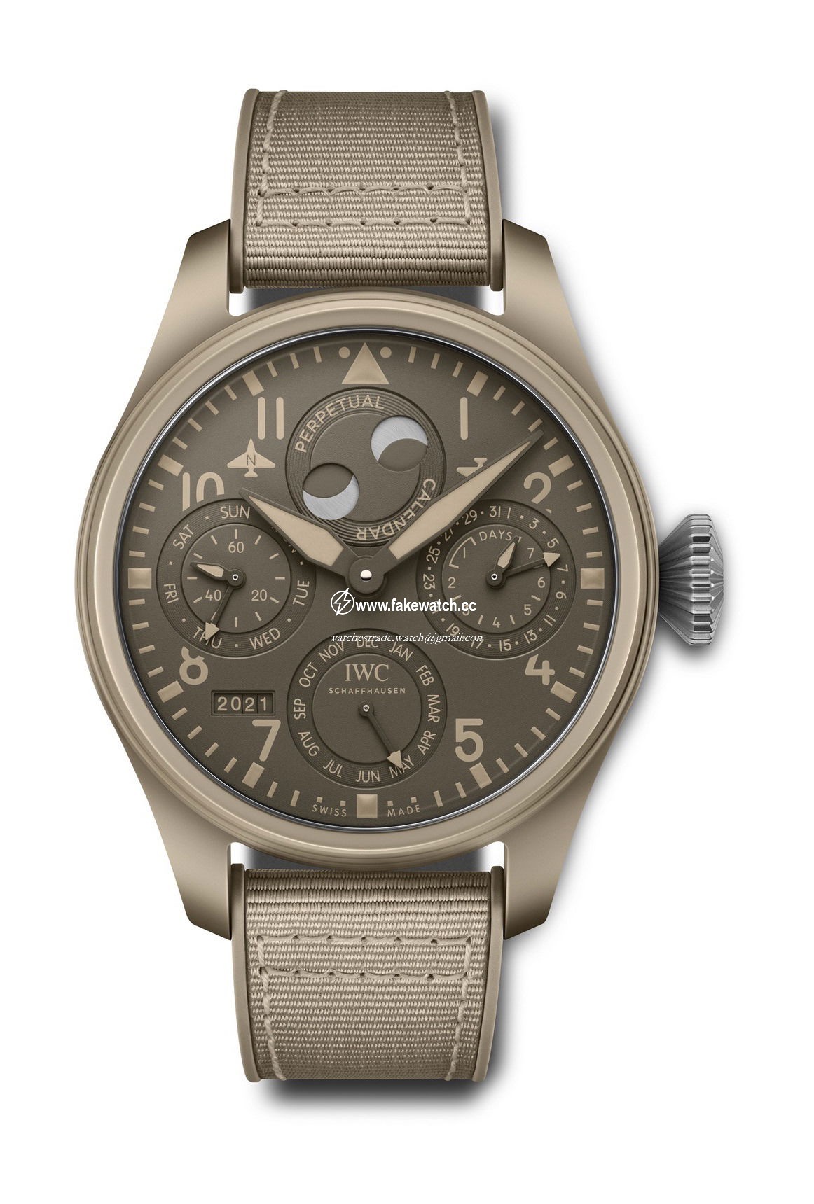 IWC Big Pilot’s Watch Perpetual Calendar Top Gun Edition “Mojave Desert” IW503004