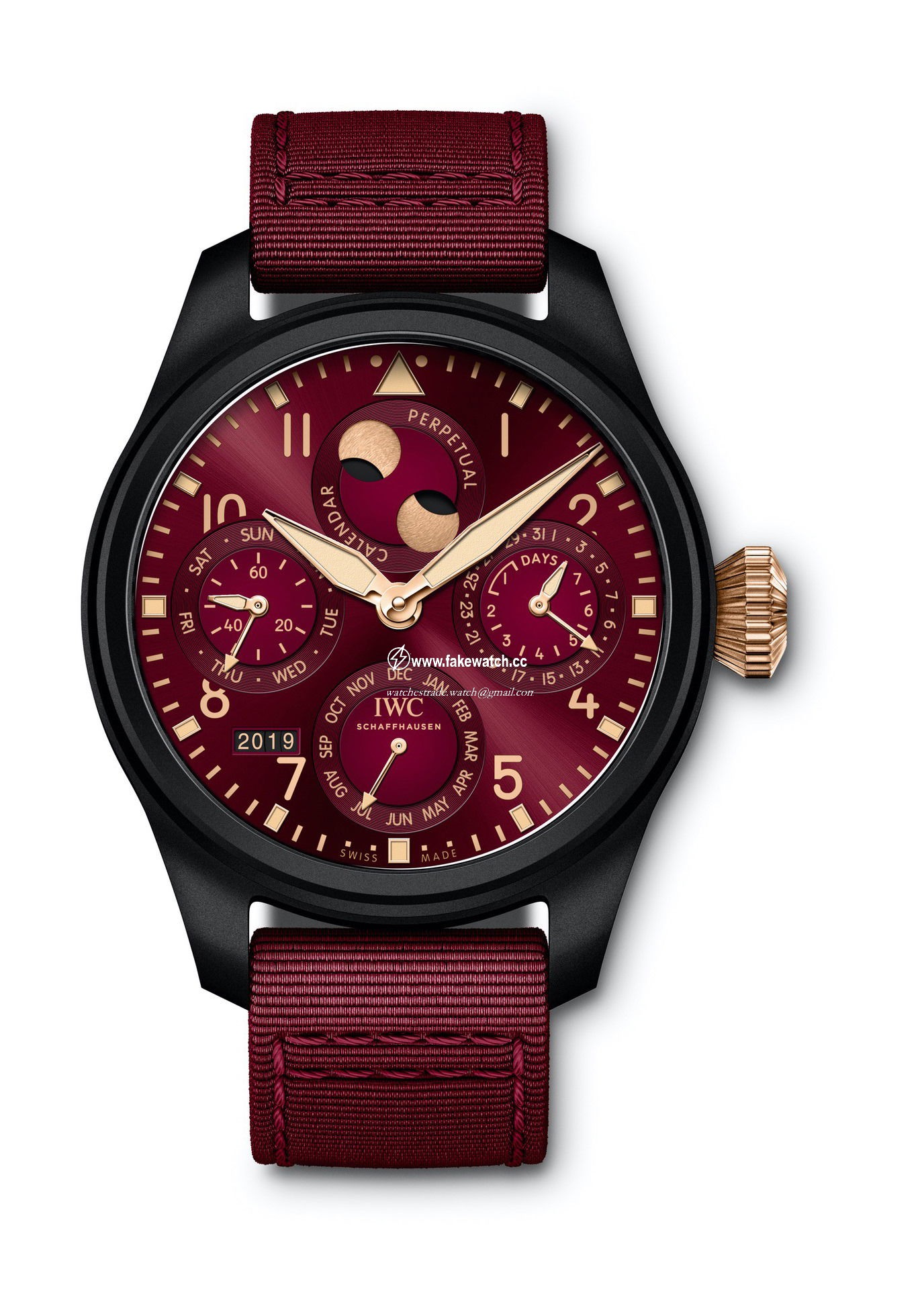 IWC Lewis Hamilton Big Pilot’s Watch Pereptual Calendar Edition IW503002