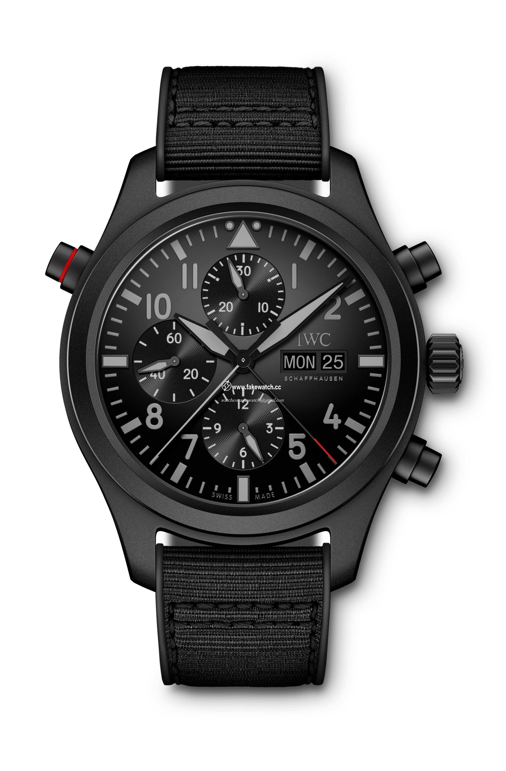IWC Pilot's Watch Double Chronograph TOP GUN Ceratanium IW371815