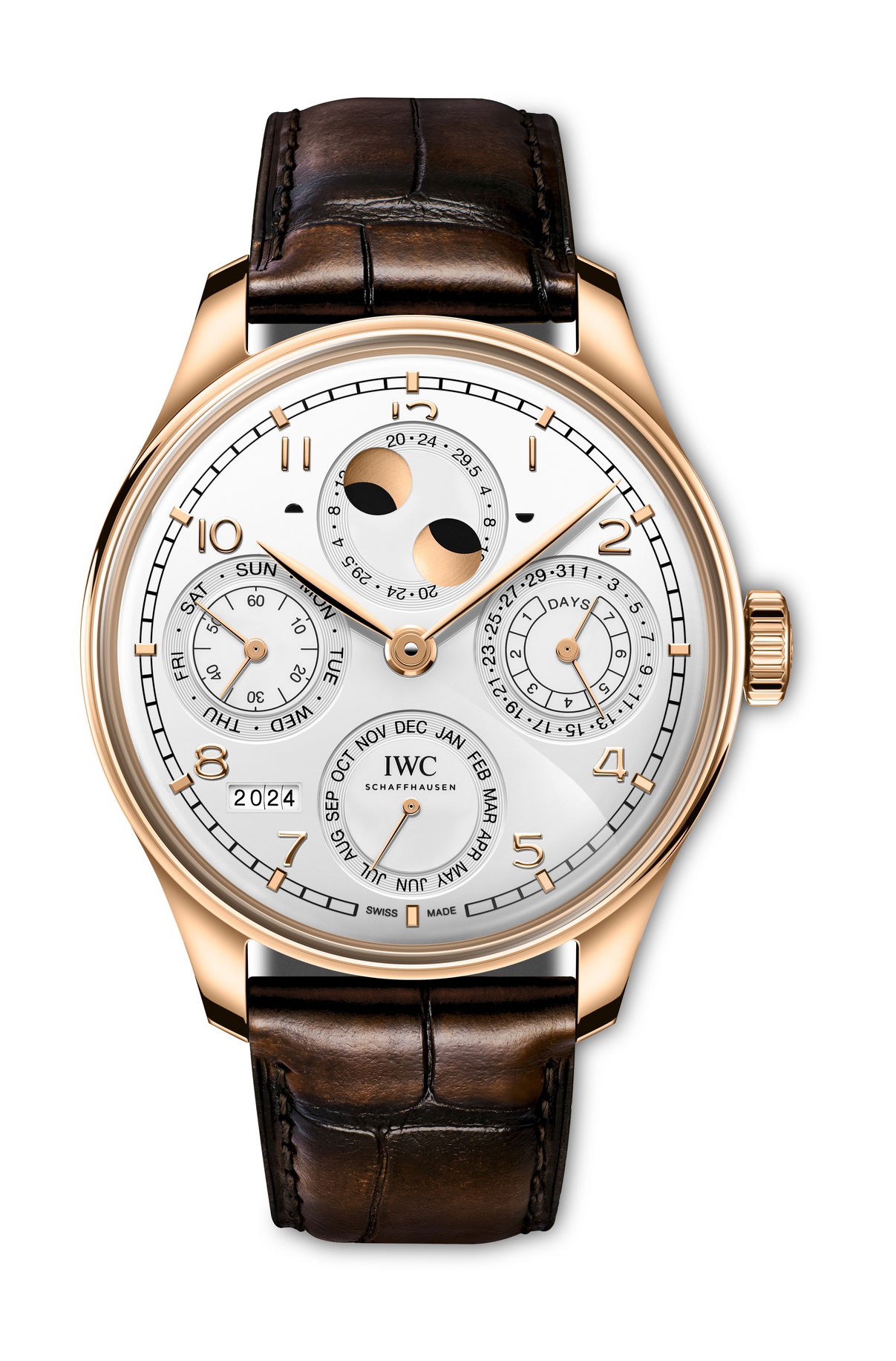 IWC Portugieser Perpetual Calendar 44 Silver Moon IW503701