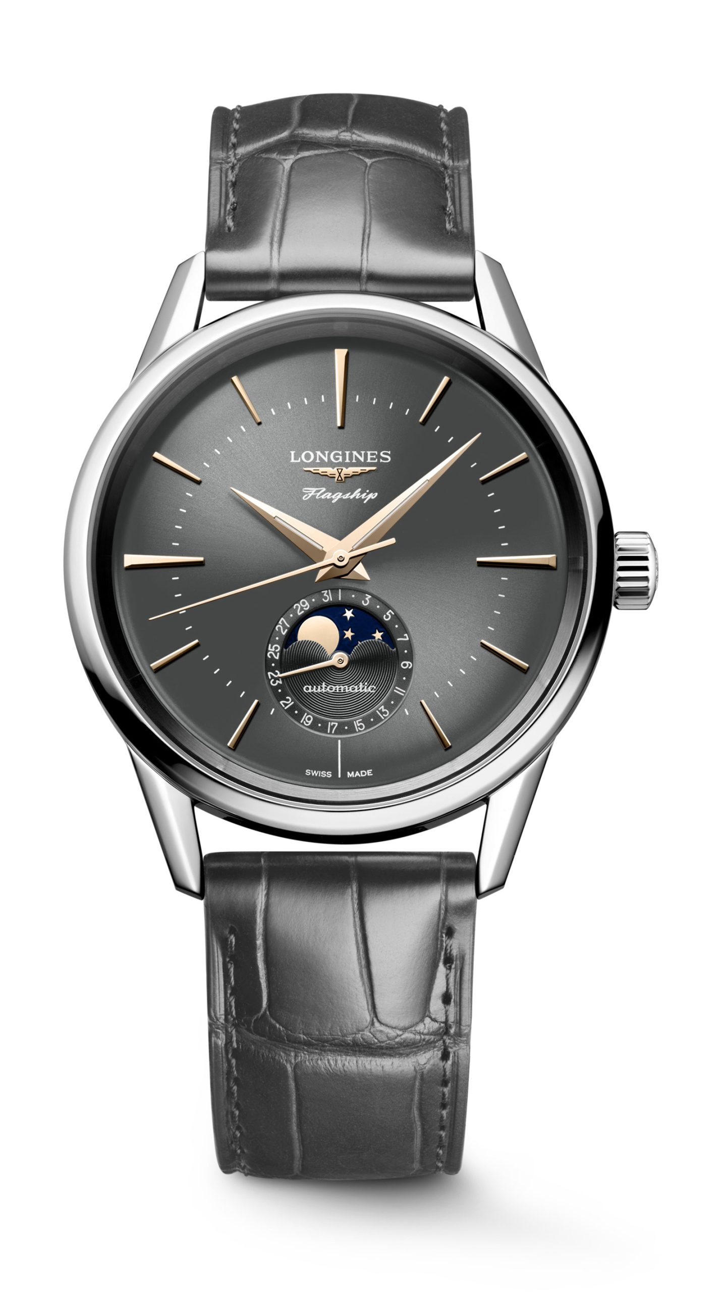 Longines Flagship Heritage Moonphase L4.815.4.52.2