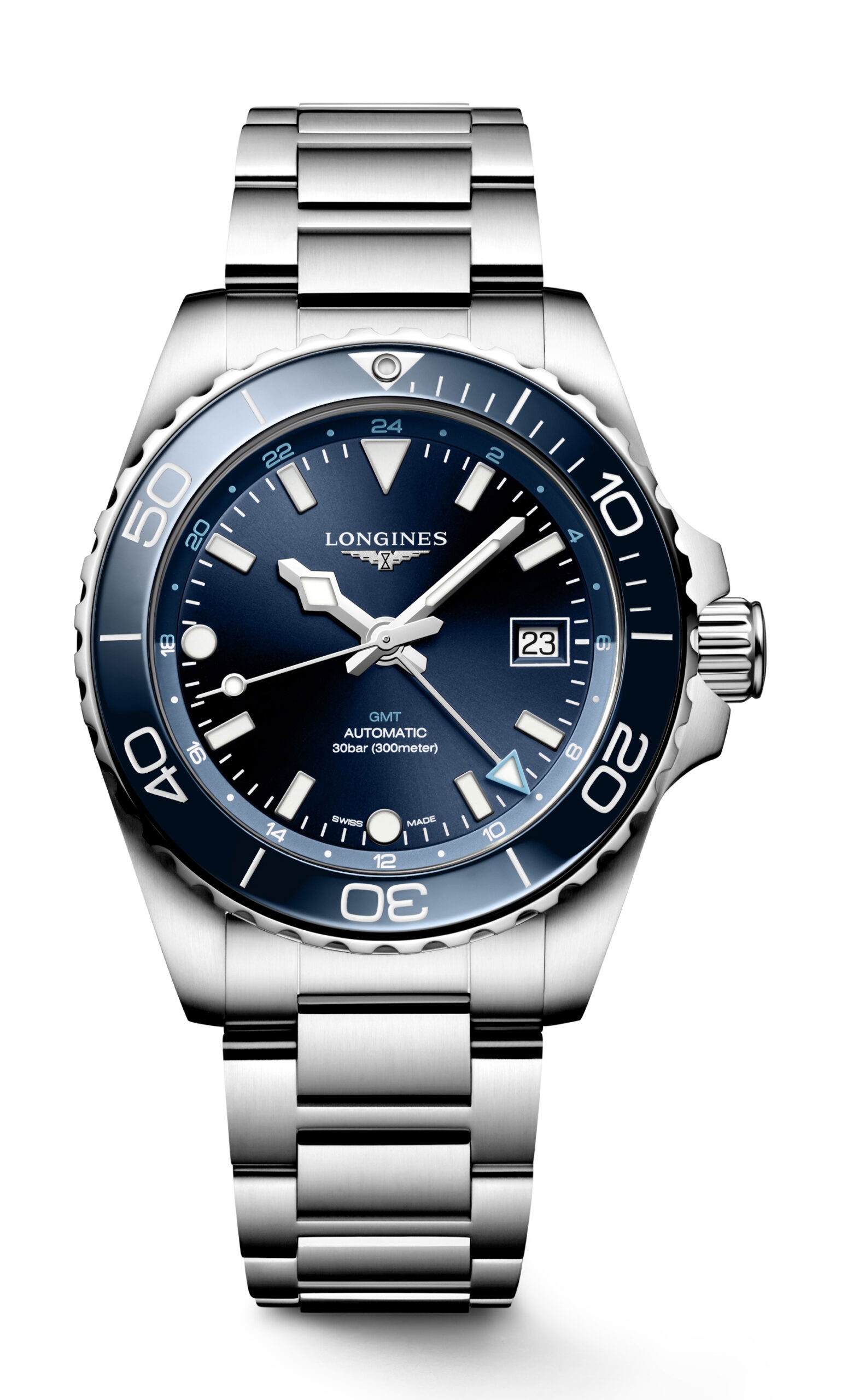 Longines Hydroconquest GMT 41 L3.790.4.96.6