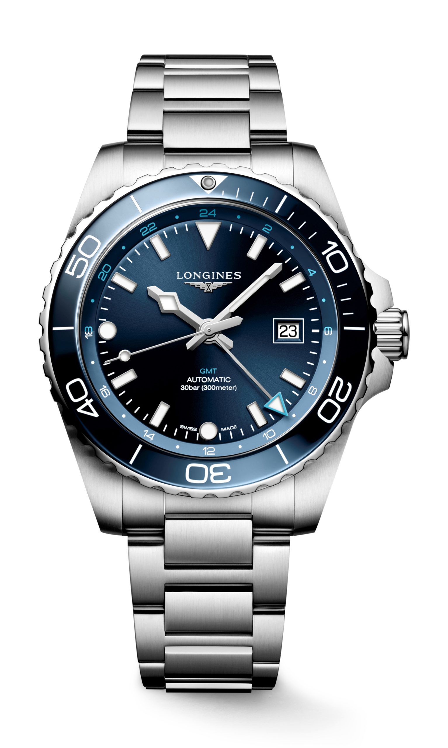 Longines Hydroconquest GMT 43 L3.890.4.96.6
