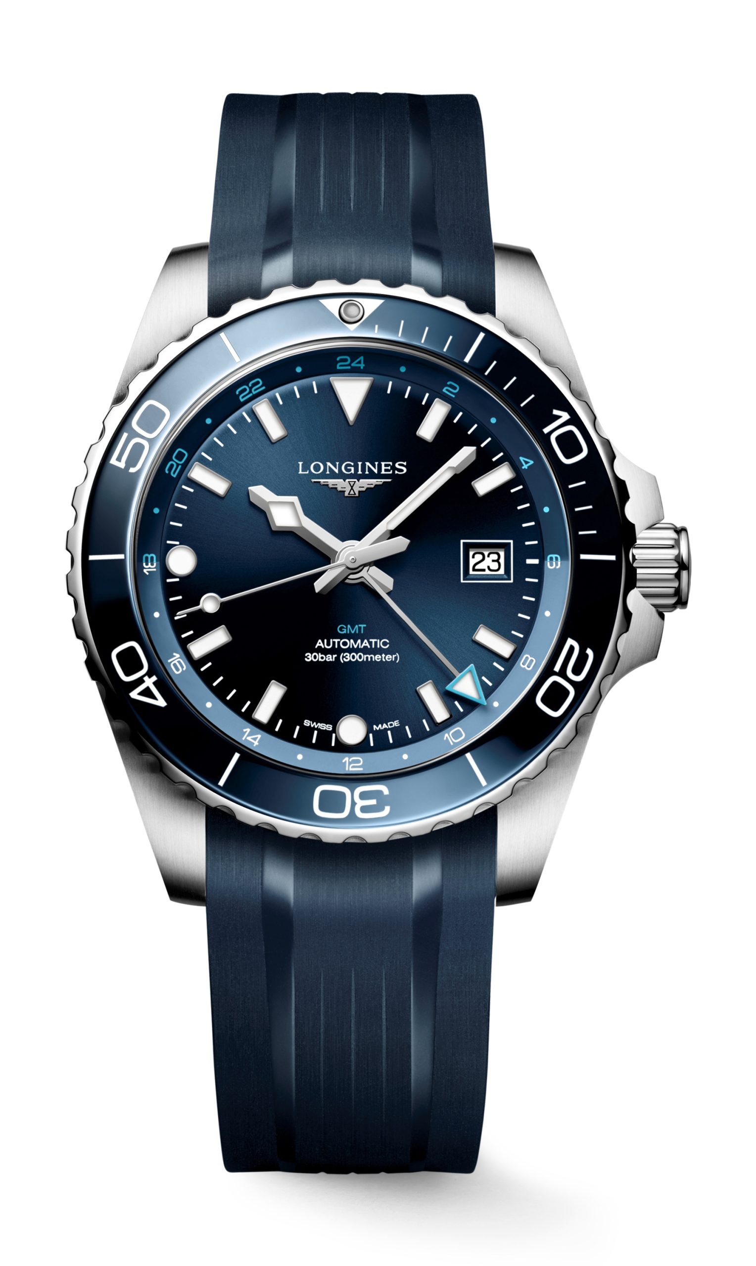 Longines Hydroconquest GMT 43 L3.890.4.96.9