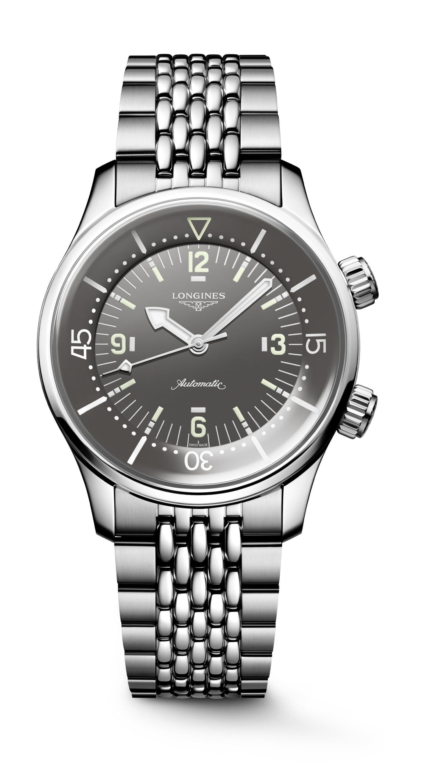 Longines Legend Diver Gray L3.764.4.99.6