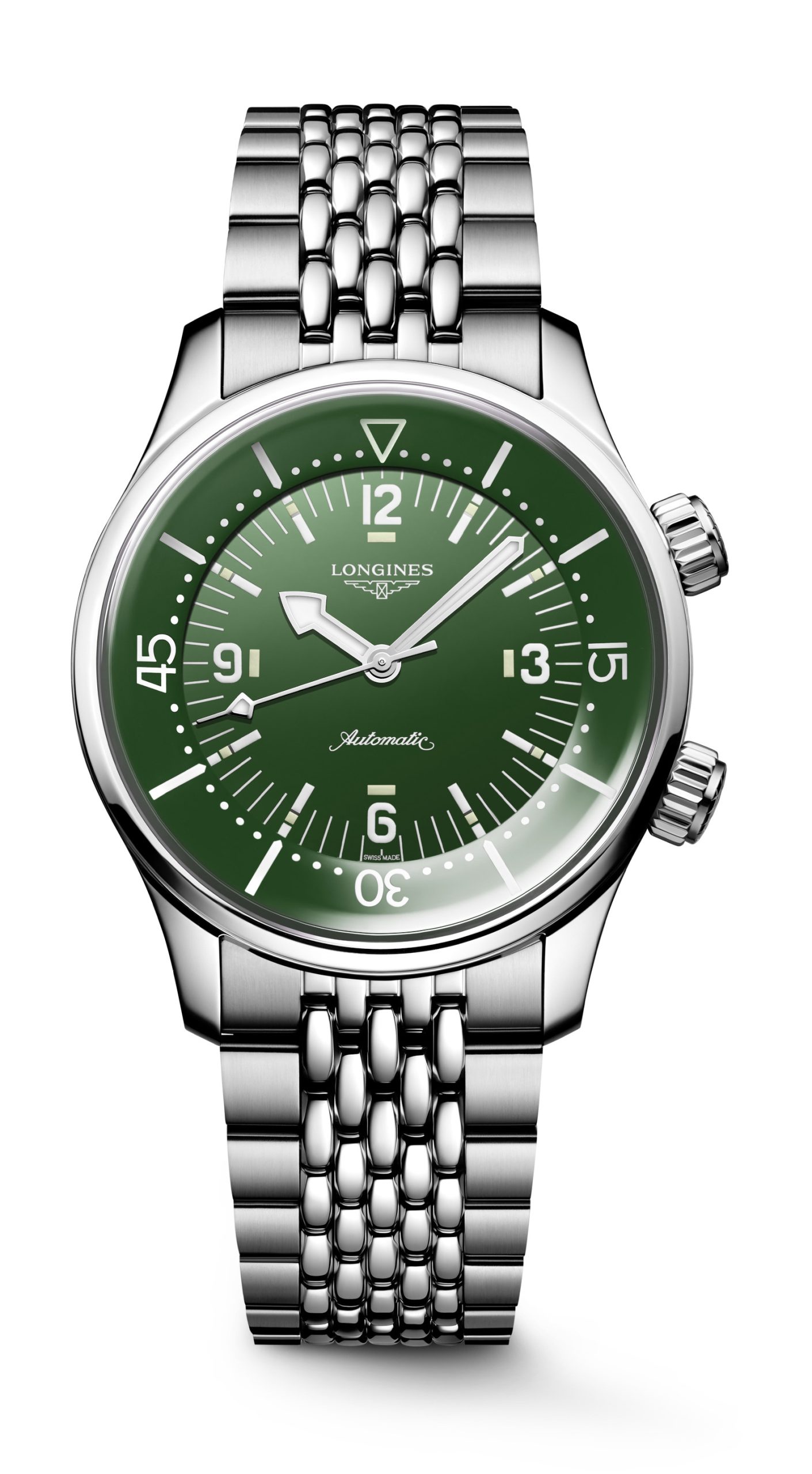 Longines Legend Diver Green L3.764.4.06.6