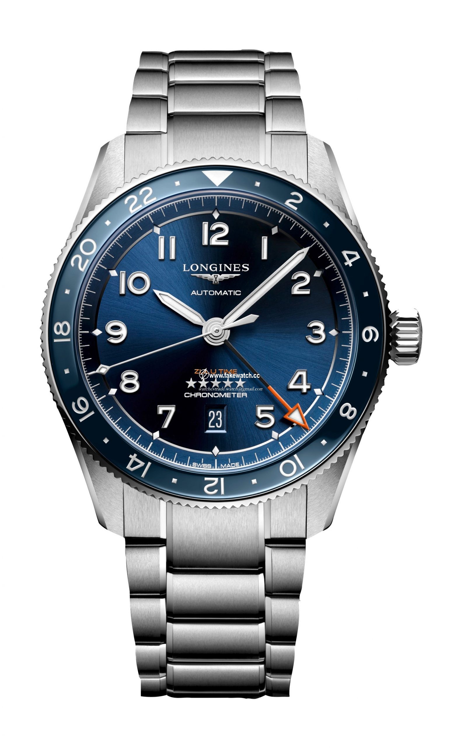 Longines Spirit Zulu Time L3.812.4.93.6