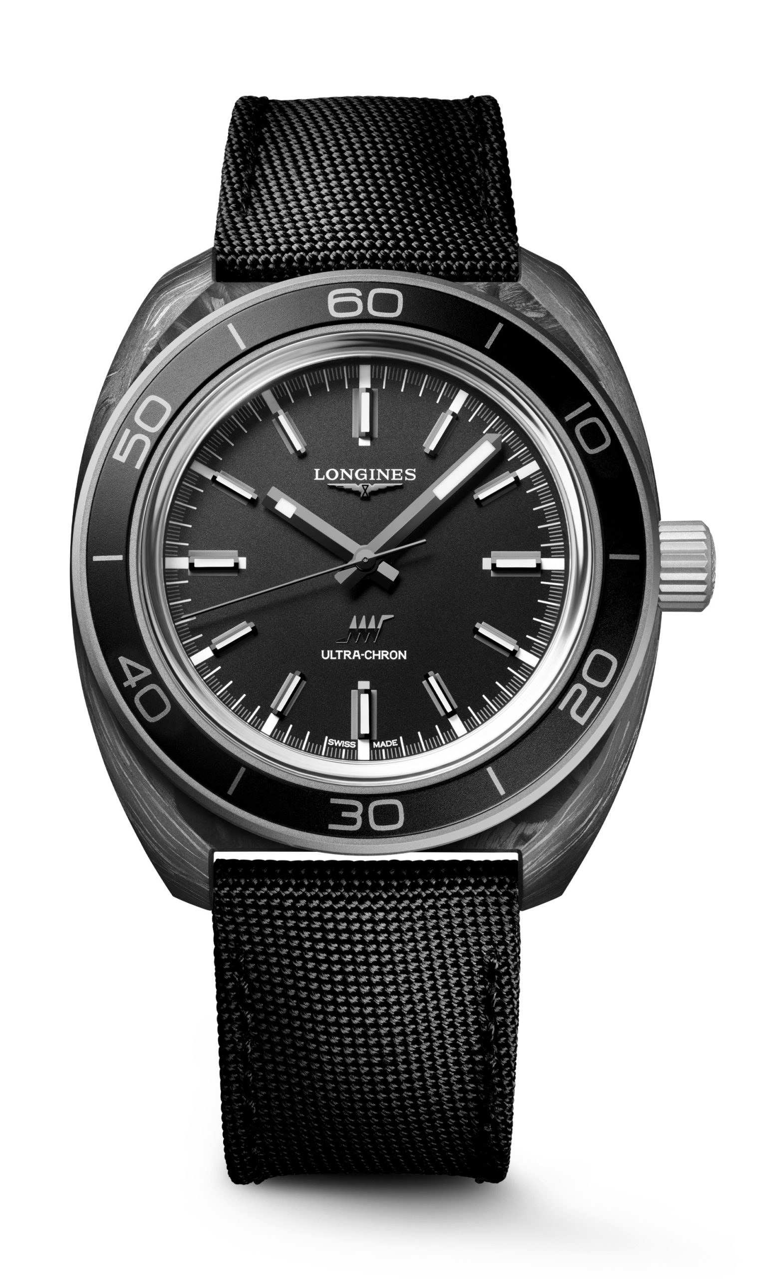 Longines Ultra-Chron Carbon L2.839.4.52.2