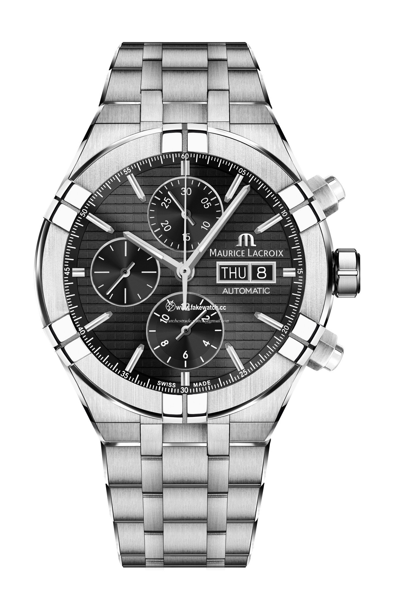 Maurice Lacroix Aikon Automatic Chronograph 44 AI6038-SS002-330-1